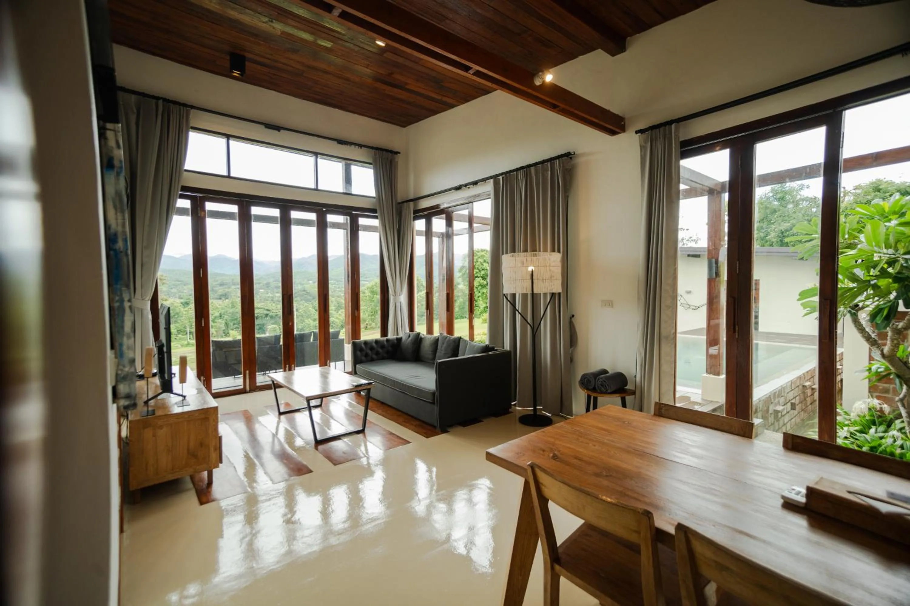 Living room in Puripai Villa Wellness & Retreat