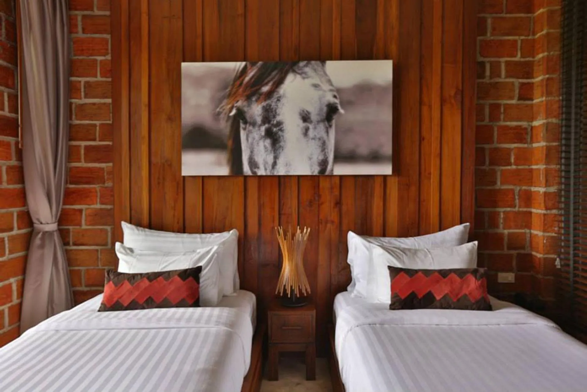 Bed in Puripai Villa Wellness & Retreat