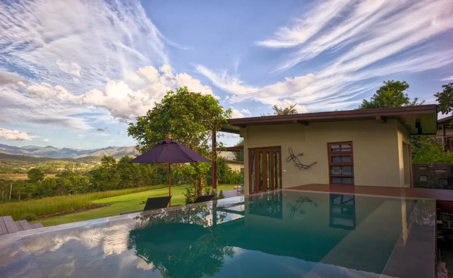 Swimming pool in Puripai Villa Wellness & Retreat