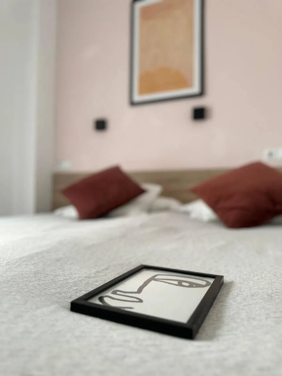 Bedroom, Bed in Casa Durán Alicante