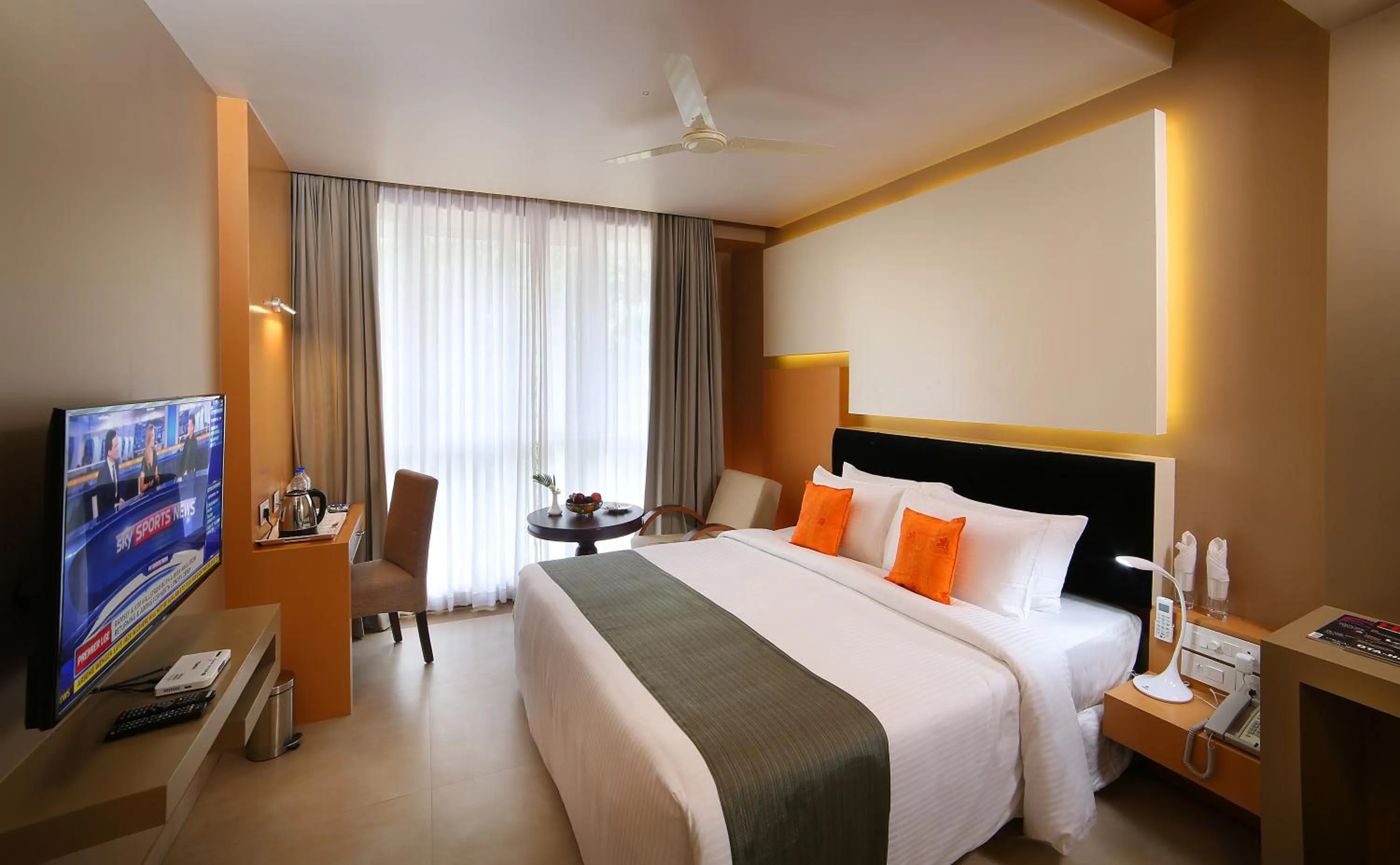 Bedroom, Bed in Vythiri Village