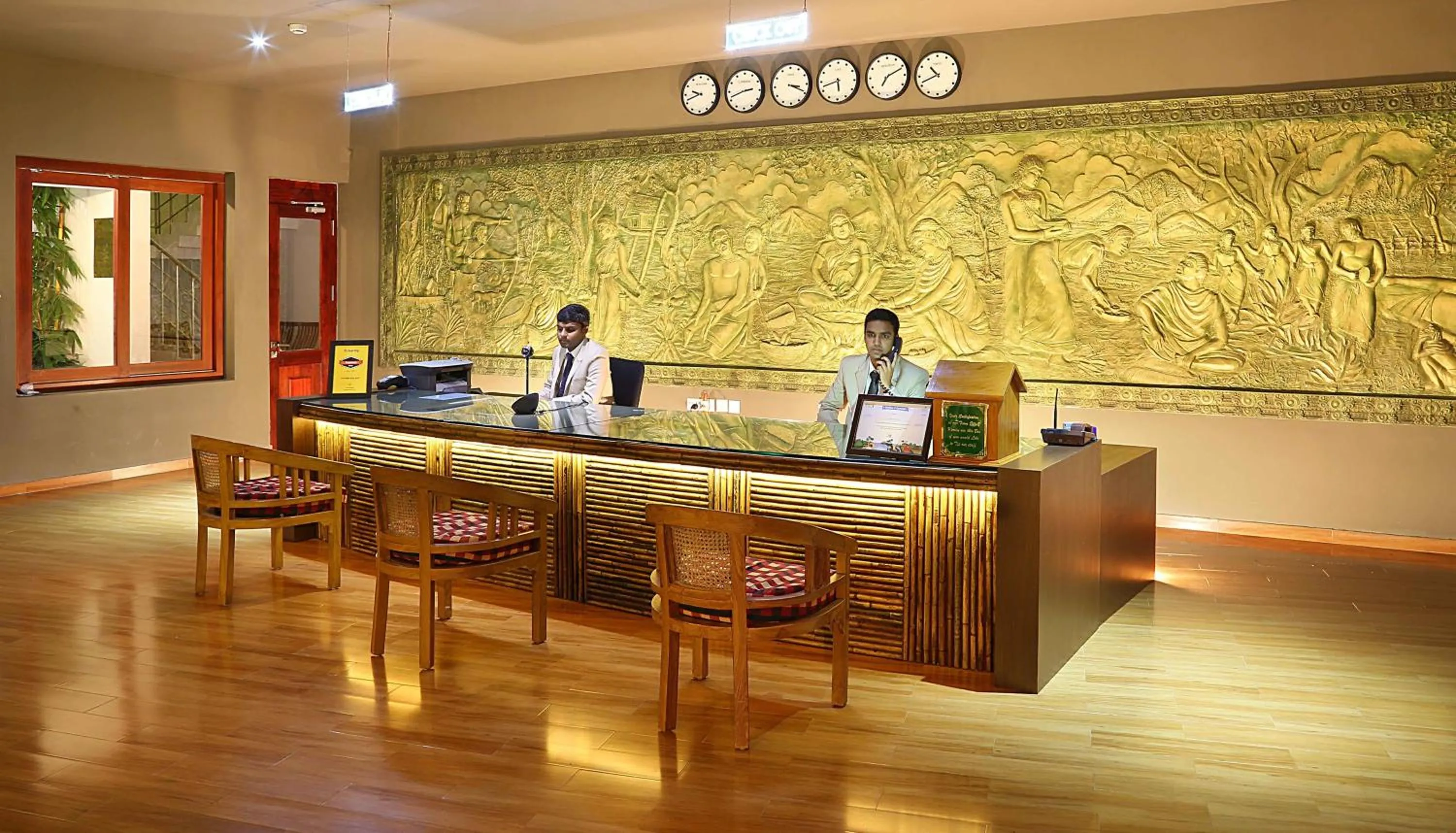 Lobby or reception in Vythiri Village