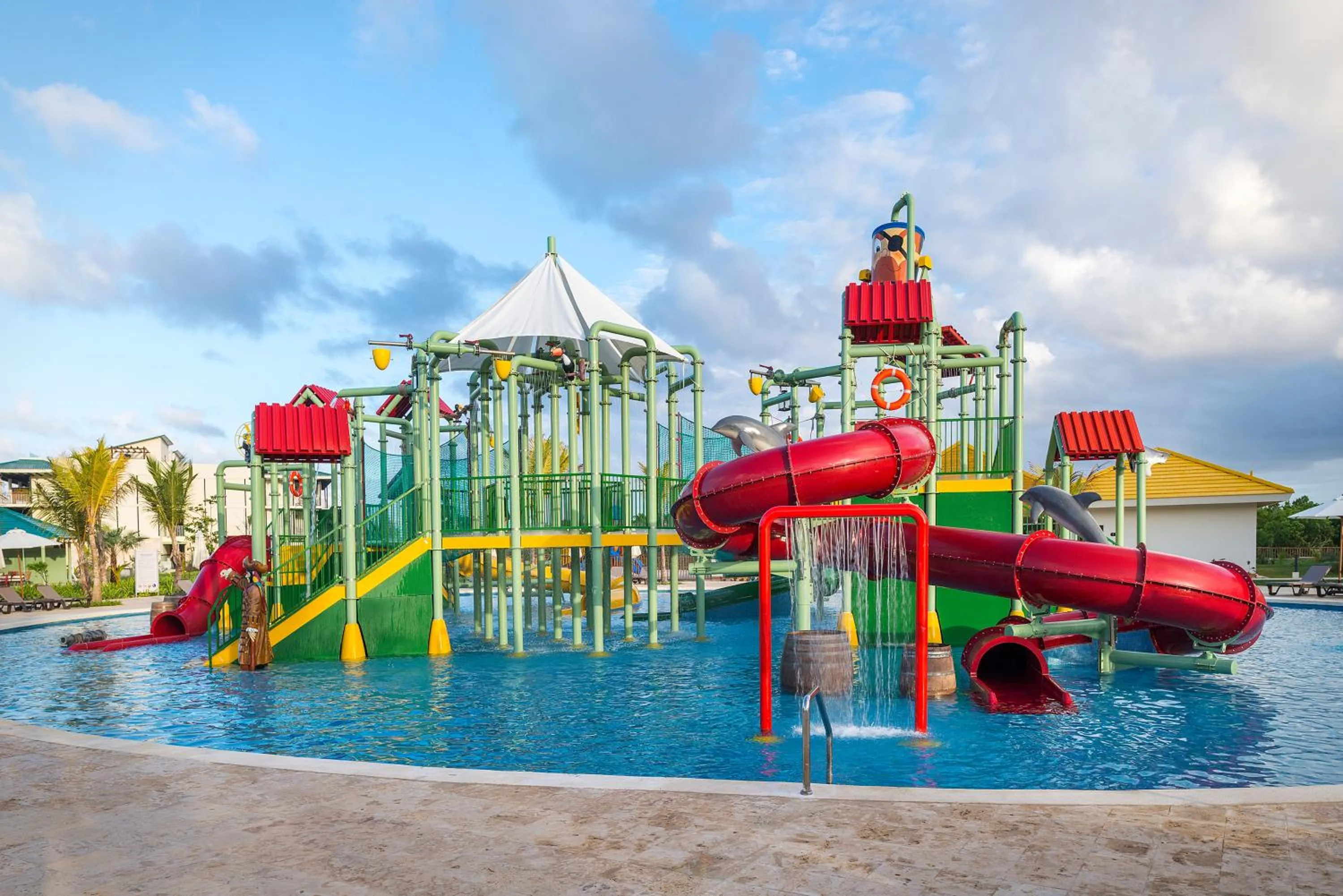 Aqua park in Ocean el Faro Resort - All Inclusive