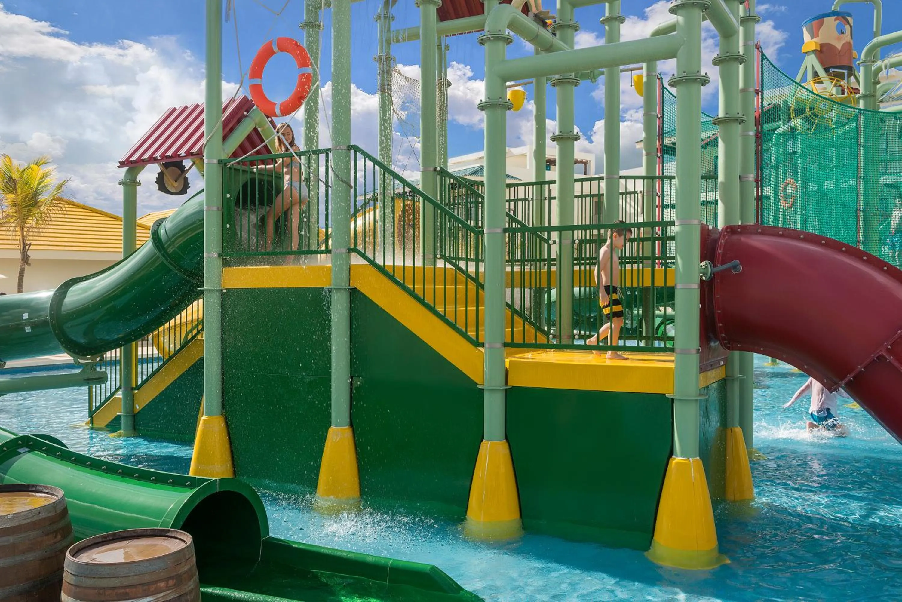 Aqua park in Ocean el Faro Resort - All Inclusive