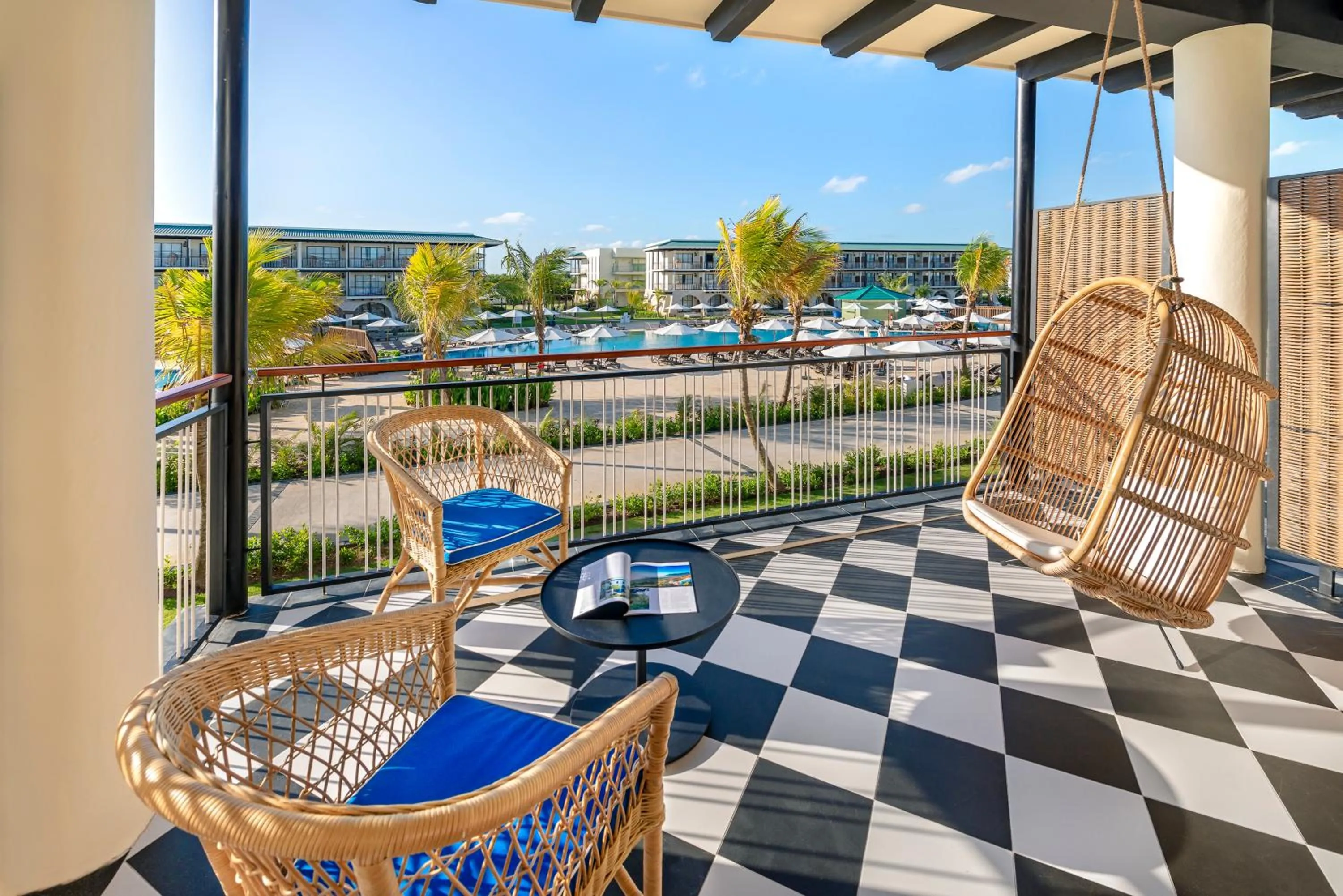 Balcony/Terrace in Ocean el Faro Resort - All Inclusive