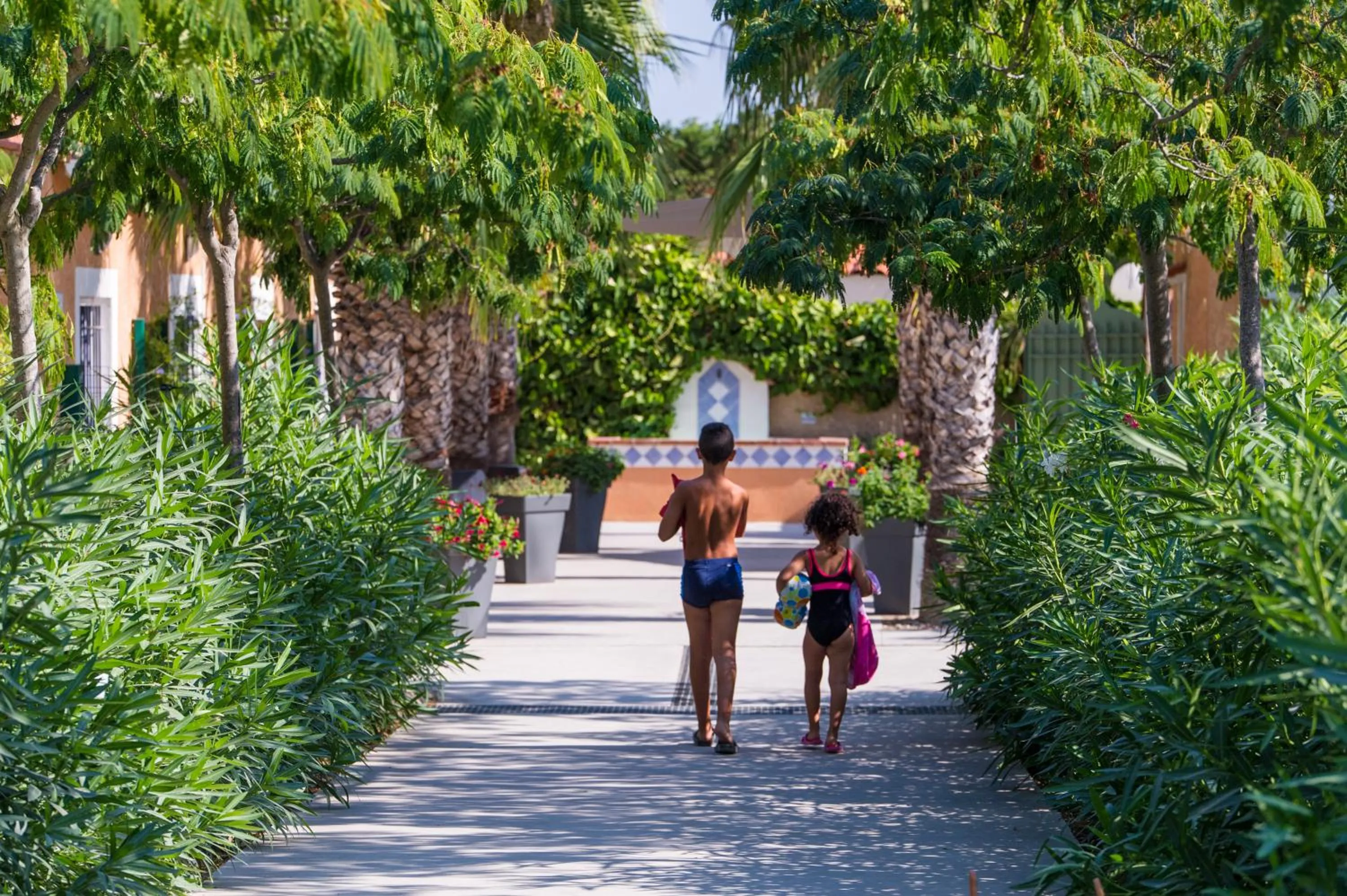 Garden in Domaine La Pinède Enchantée