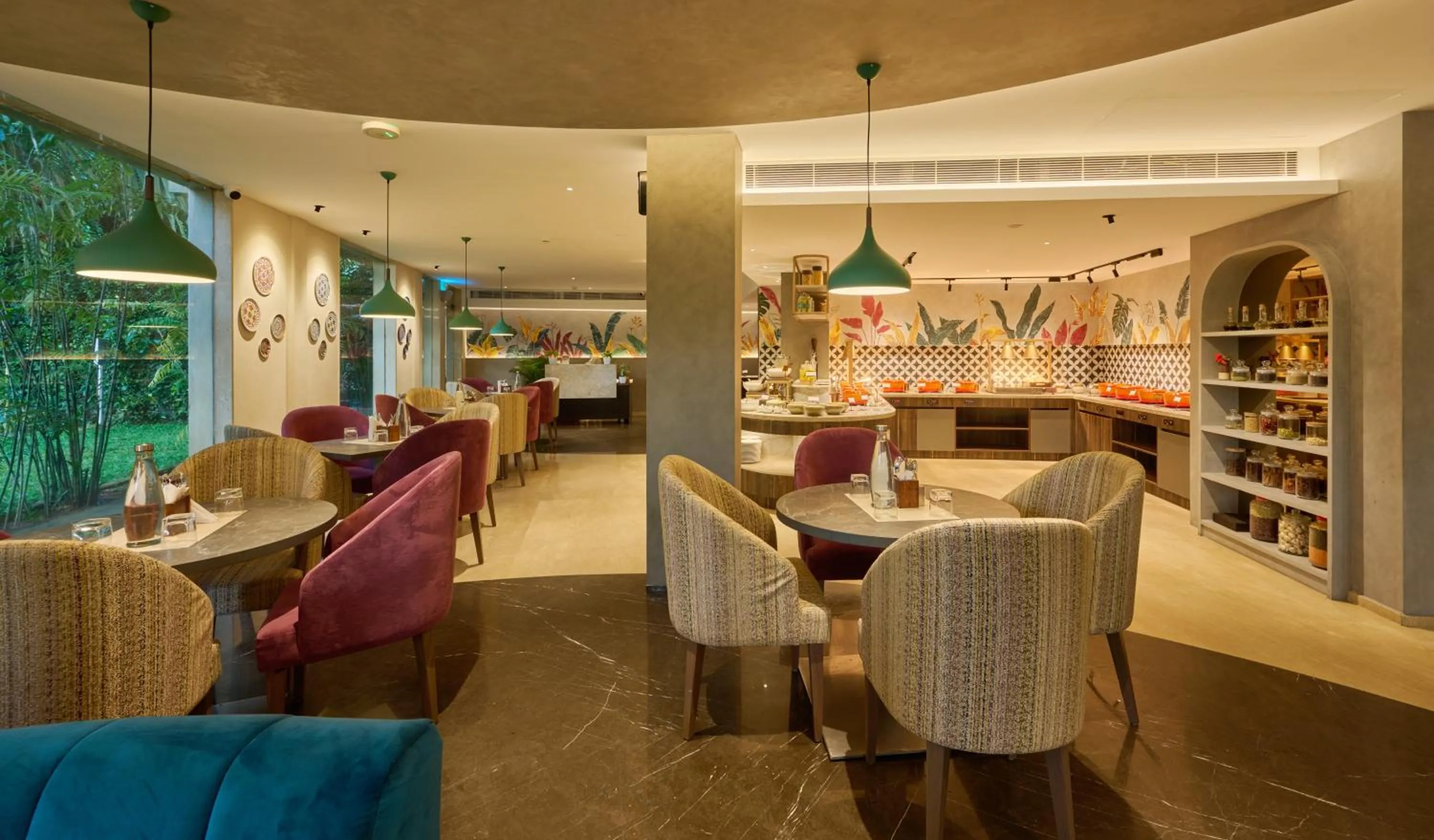 Restaurant/places to eat in Flora Airport Hotel and Convention Centre Kochi