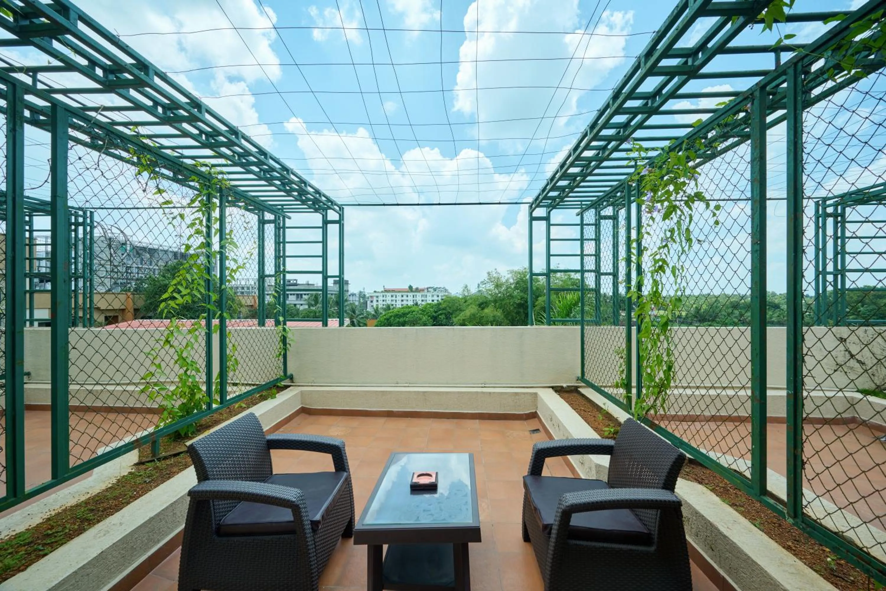 Balcony/Terrace in Flora Airport Hotel and Convention Centre Kochi