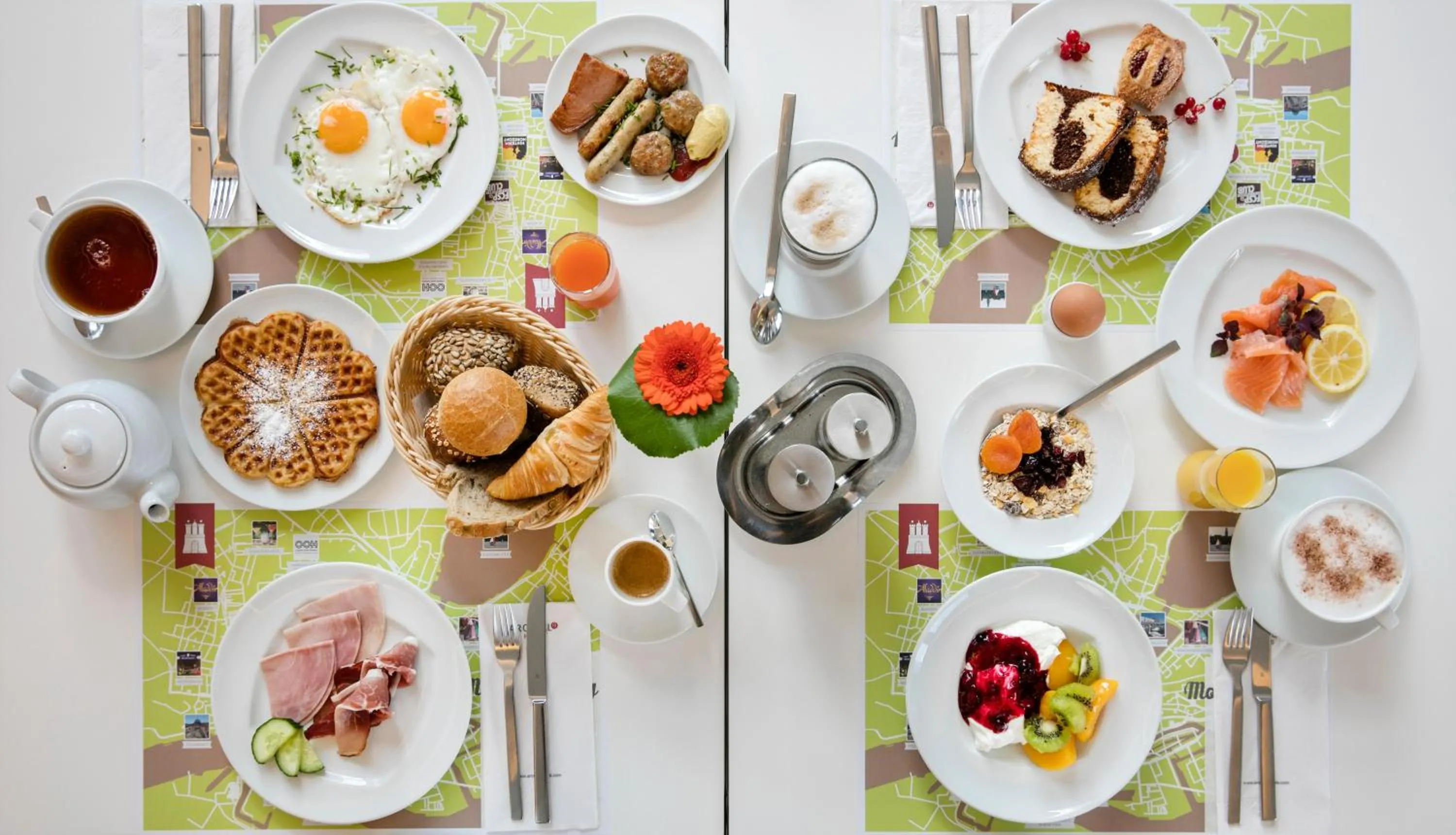 Restaurant/places to eat in ARCOTEL Onyx Hamburg