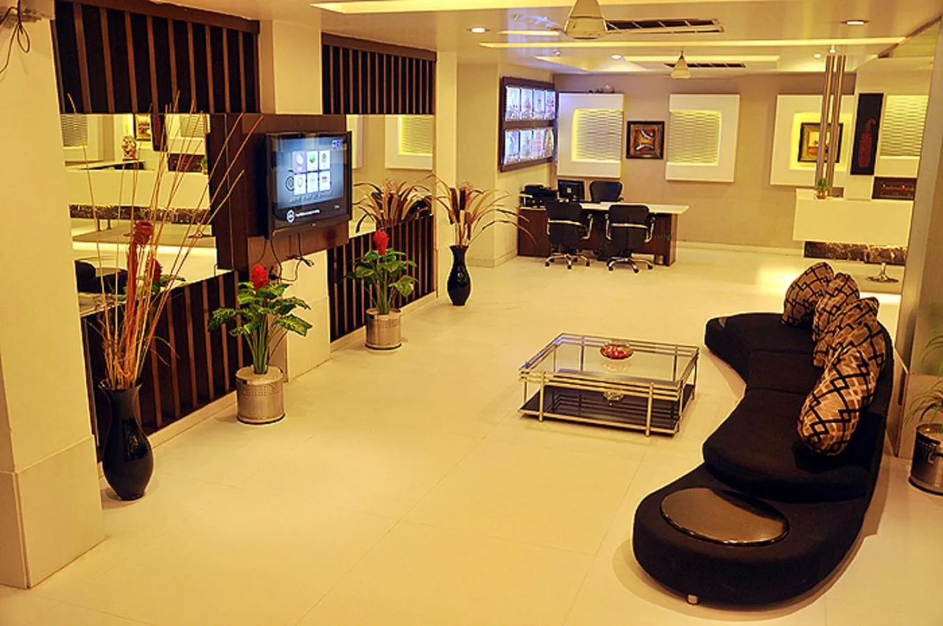 Lobby or reception in Hotel Sun International