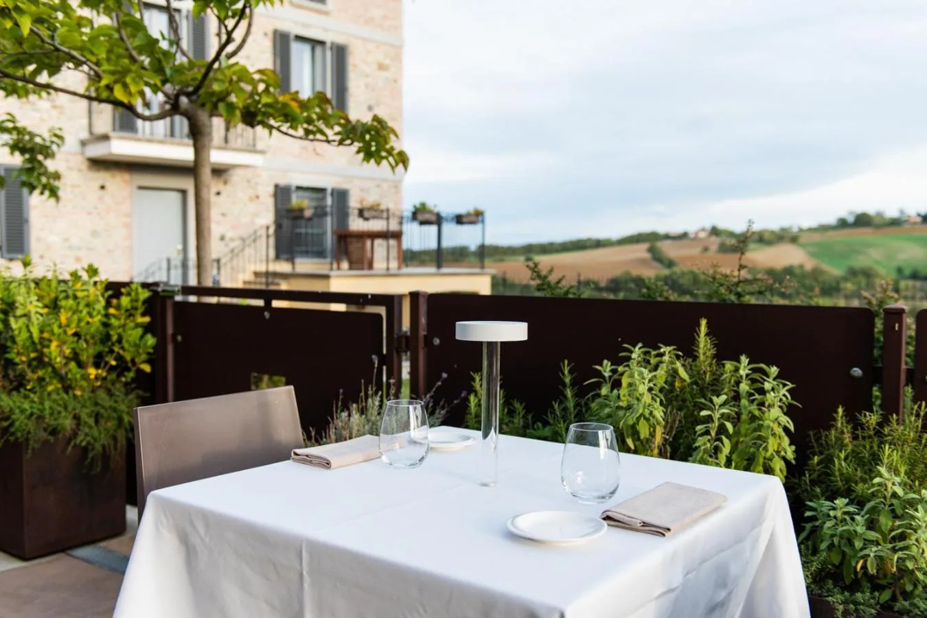 Balcony/Terrace in Locanda Sensi