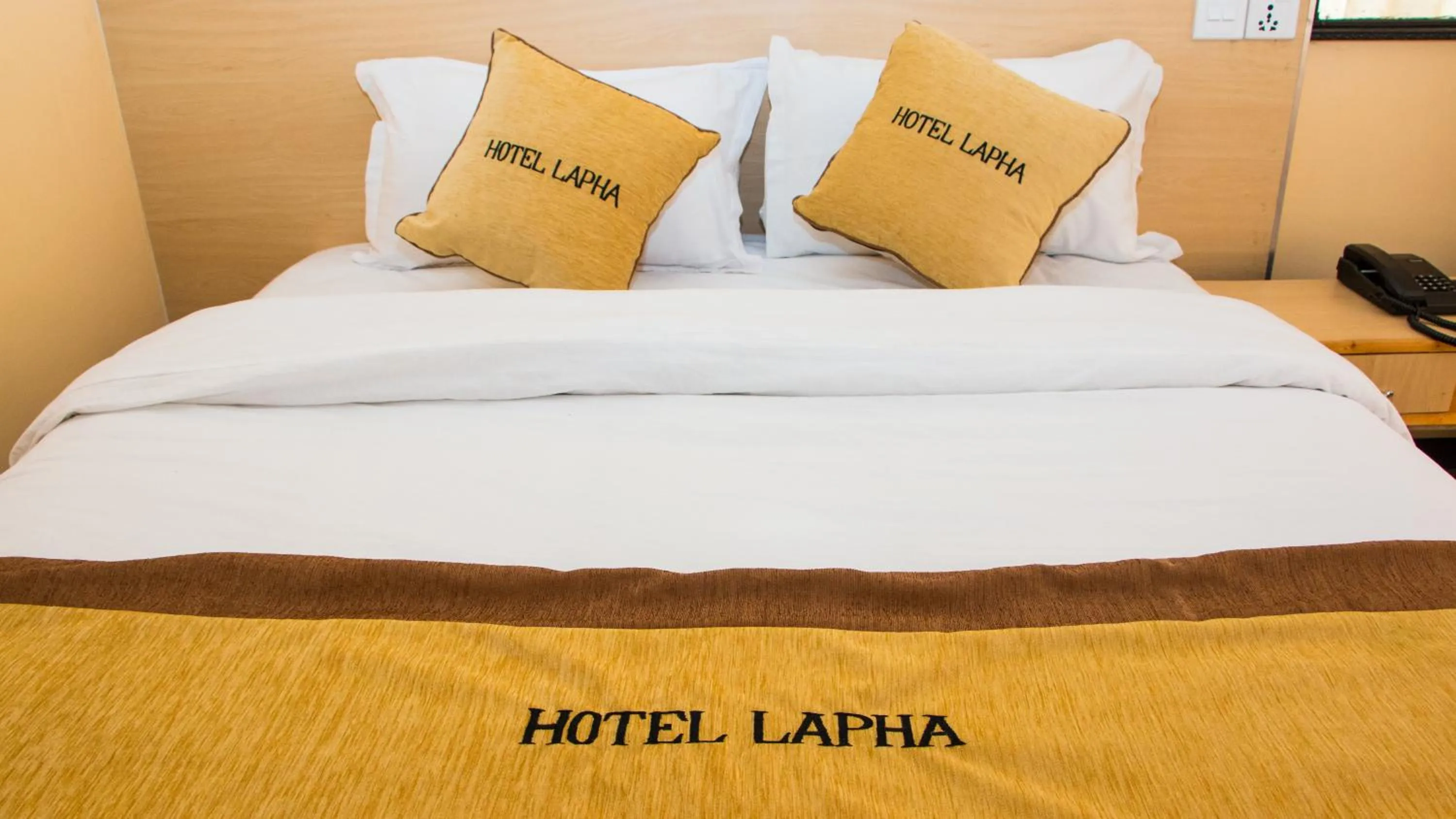 Bed in Hotel Lapha