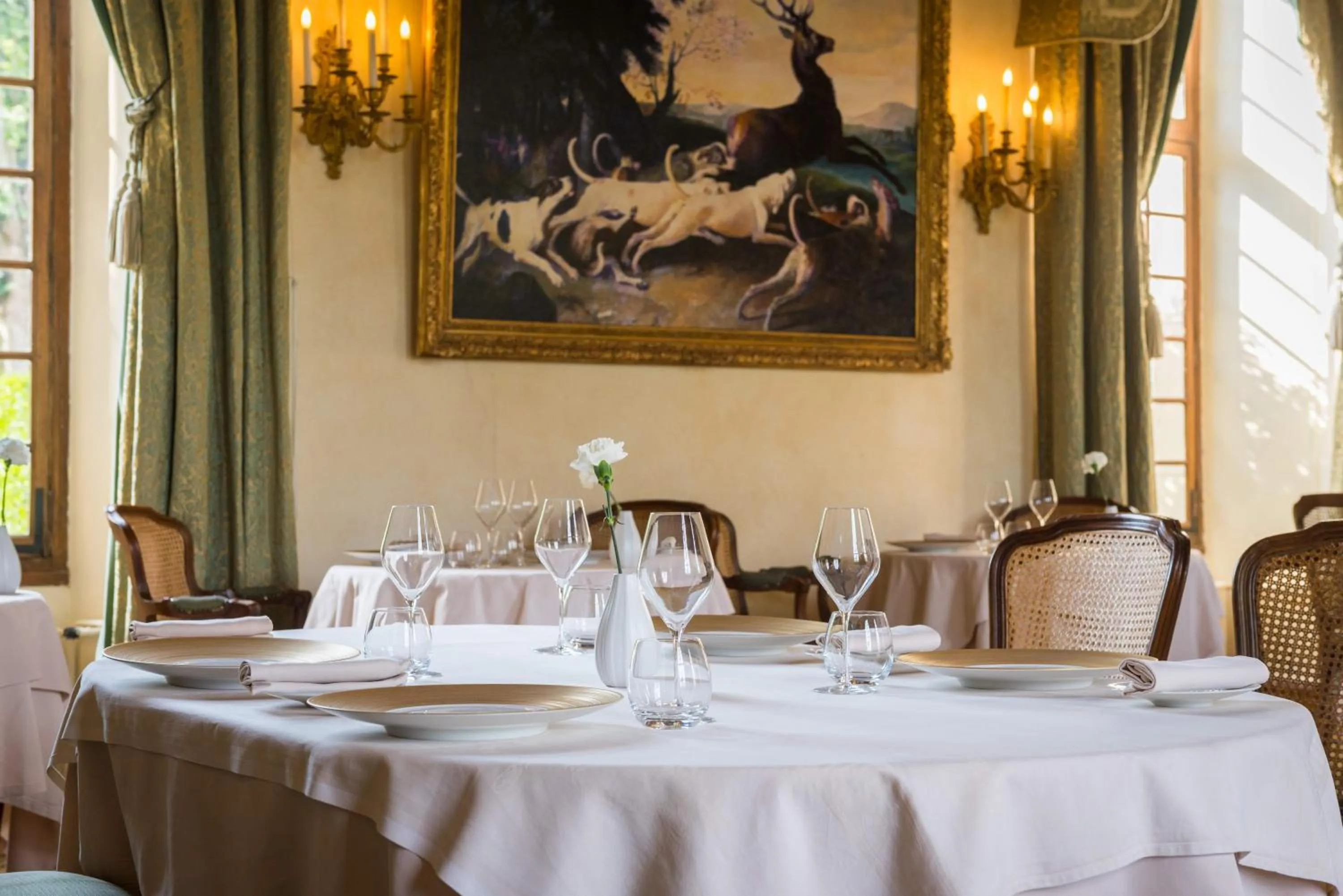 Restaurant/places to eat in Château de Courcelles - Relais & Châteaux