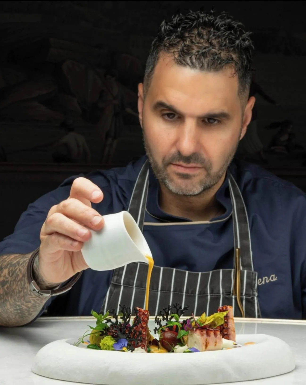 Restaurant/places to eat in Château de Courcelles - Relais & Châteaux