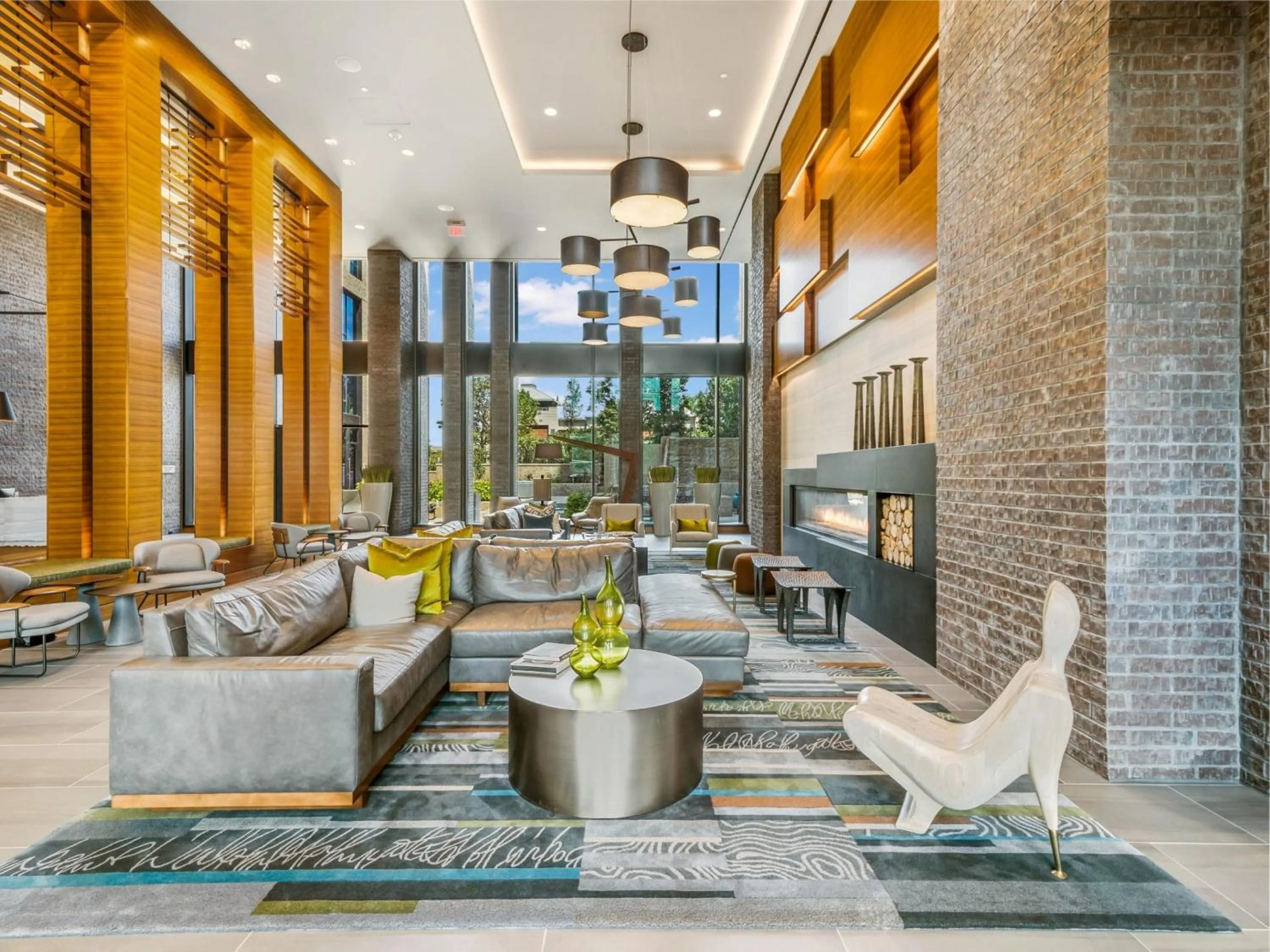 Lobby or reception in Global Luxury Suites at Reston Town Center