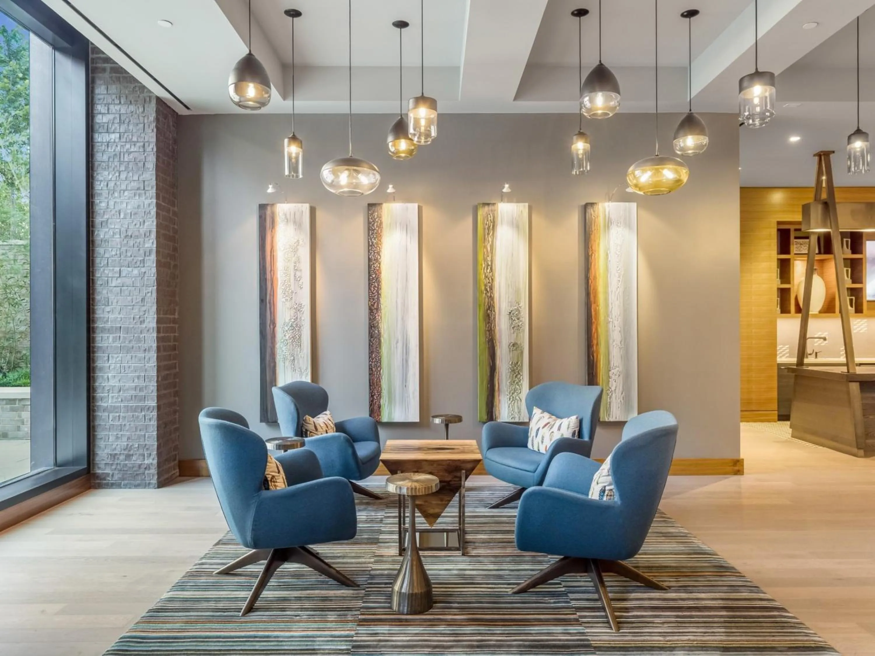 Lobby or reception in Global Luxury Suites at Reston Town Center