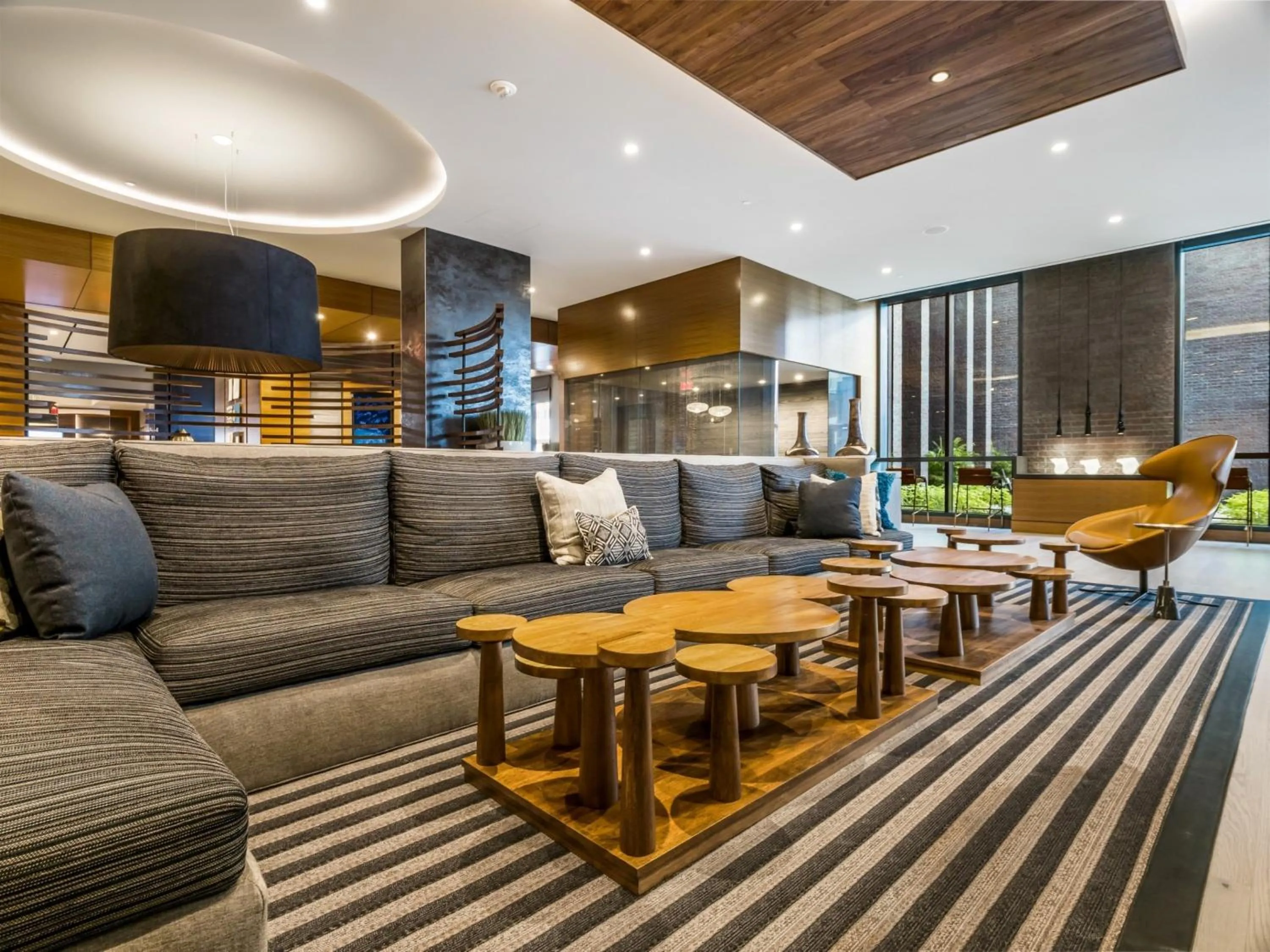 Lobby or reception in Global Luxury Suites at Reston Town Center