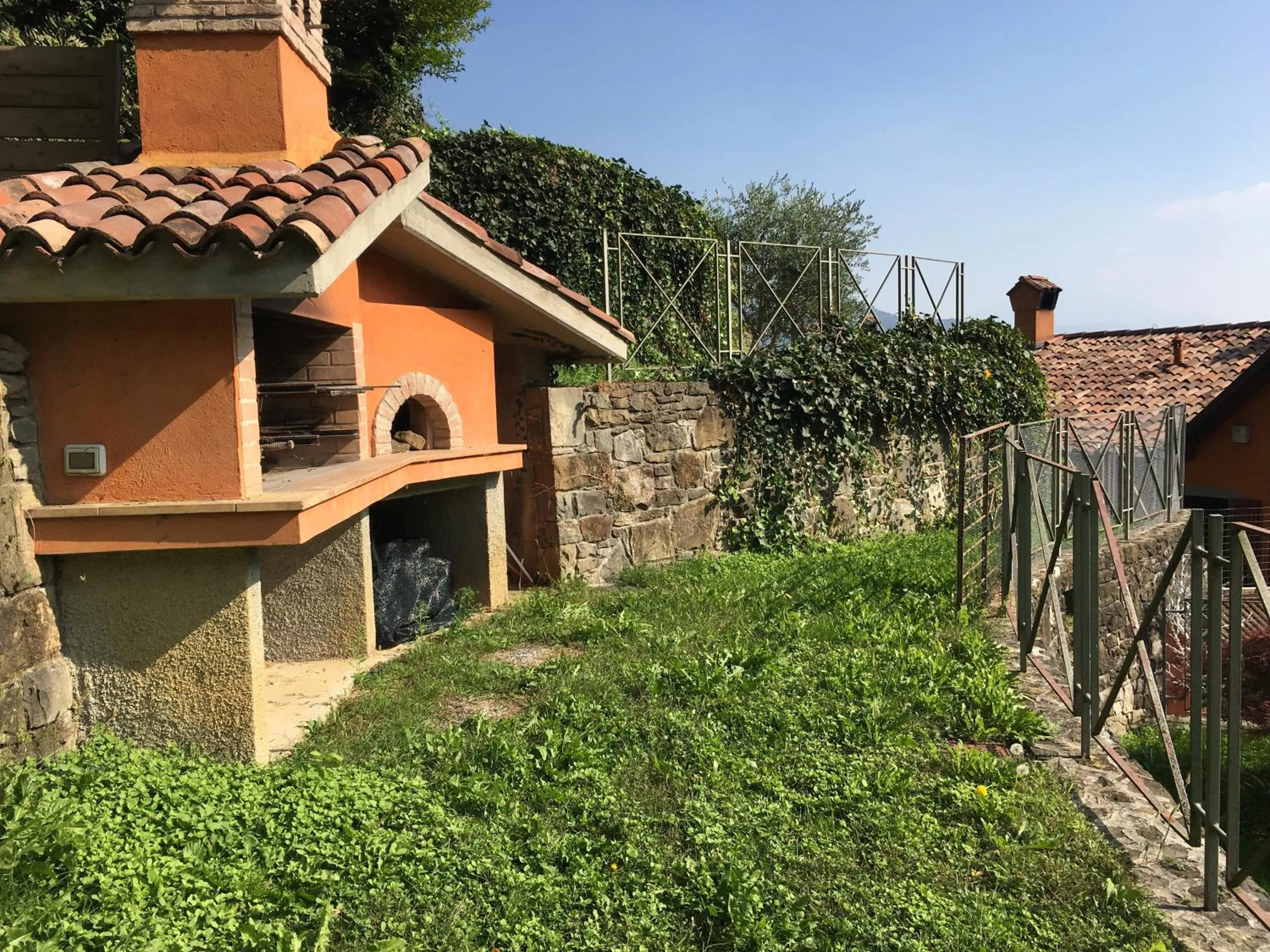 BBQ facilities in Dimora del Riccio