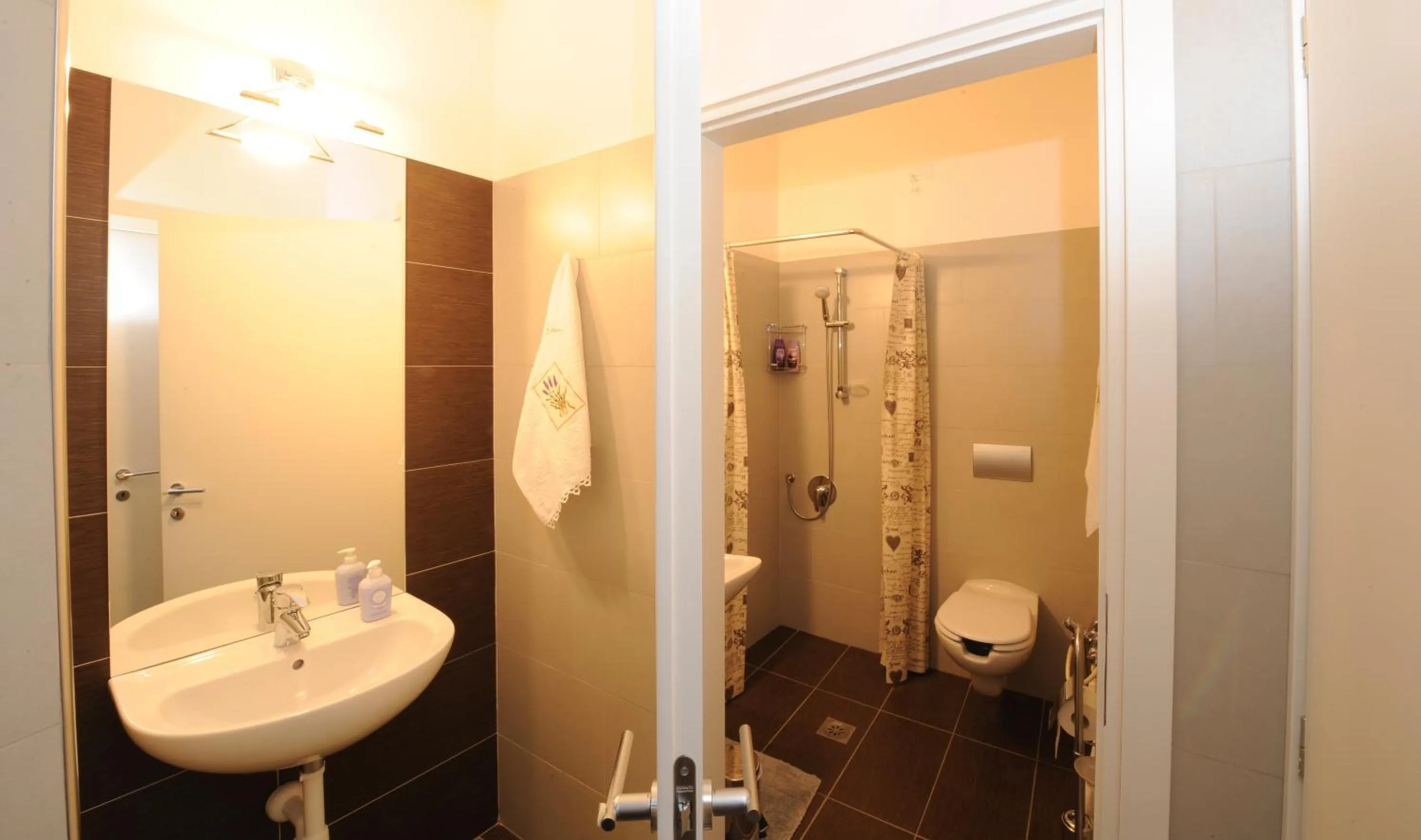 Toilet in Dimora del Riccio