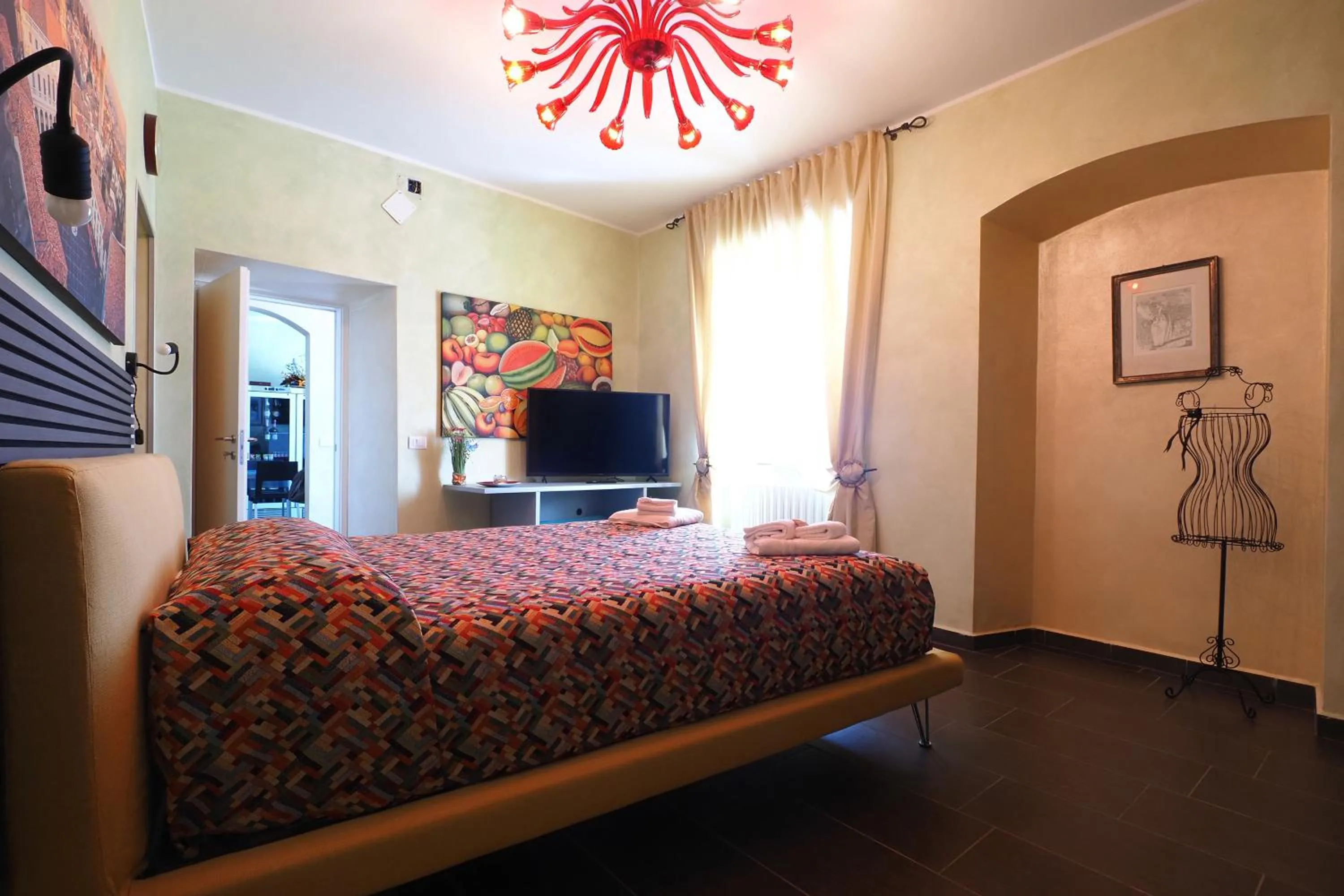 Bedroom, Bed in Dimora del Riccio