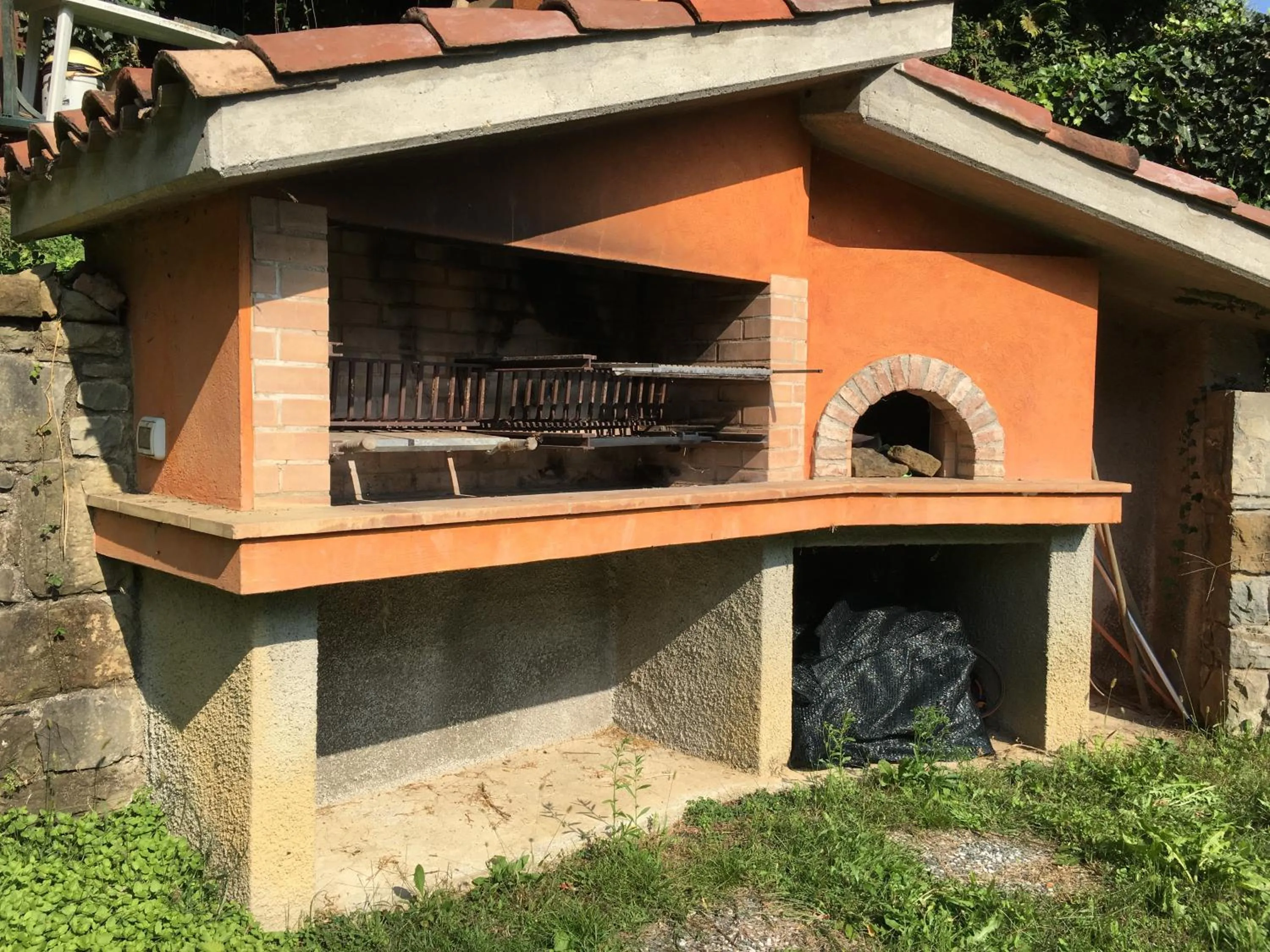 BBQ facilities in Dimora del Riccio