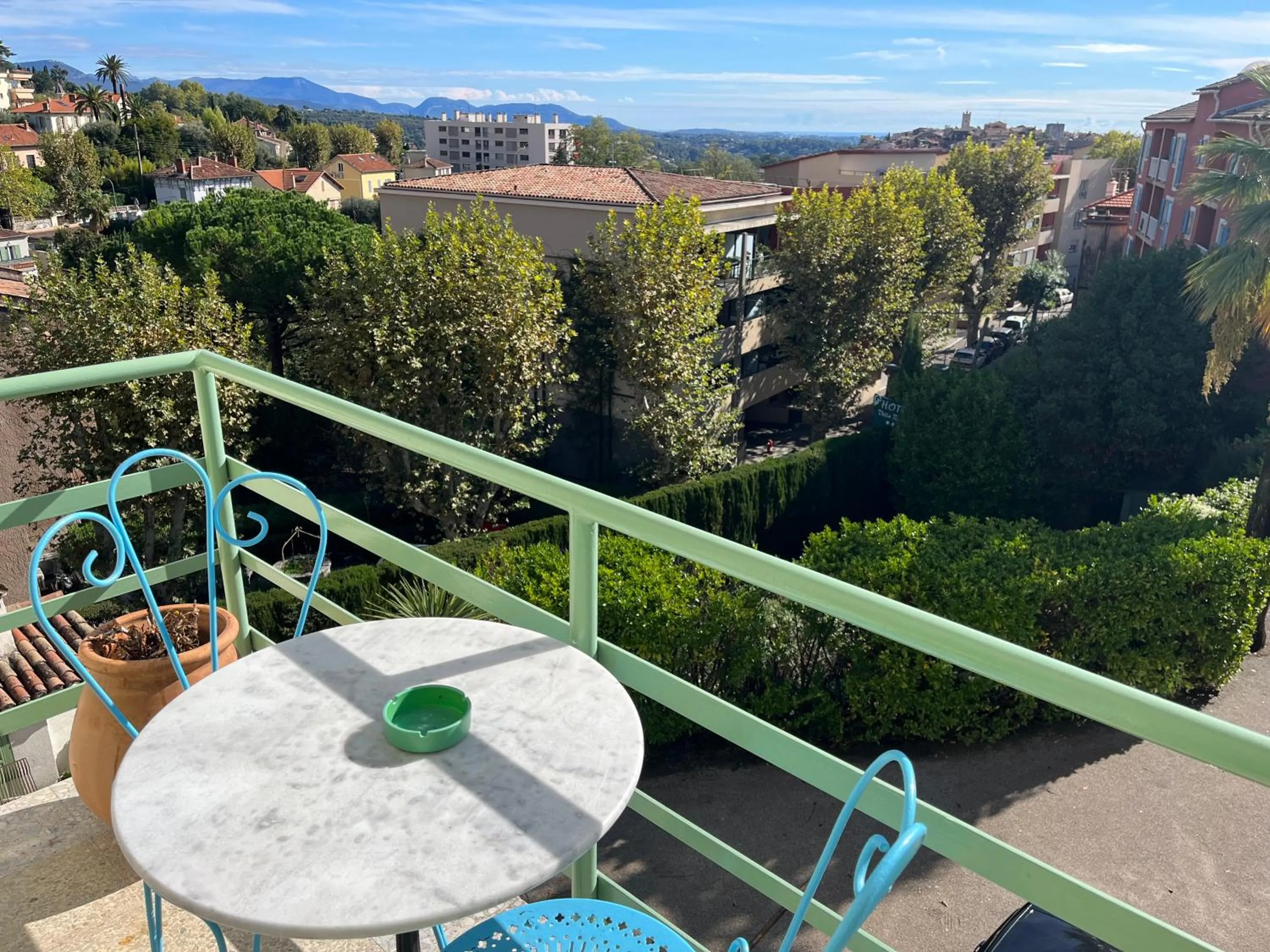 View (from property/room) in La Villa Roseraie , Hôtel Familial OUVERT TOUTE L ANNEE