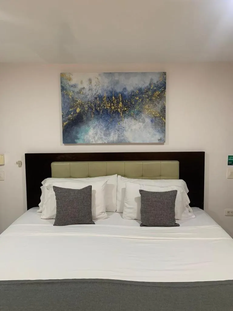 Bed in AW Hotel Ariston Las Vegas de Granada