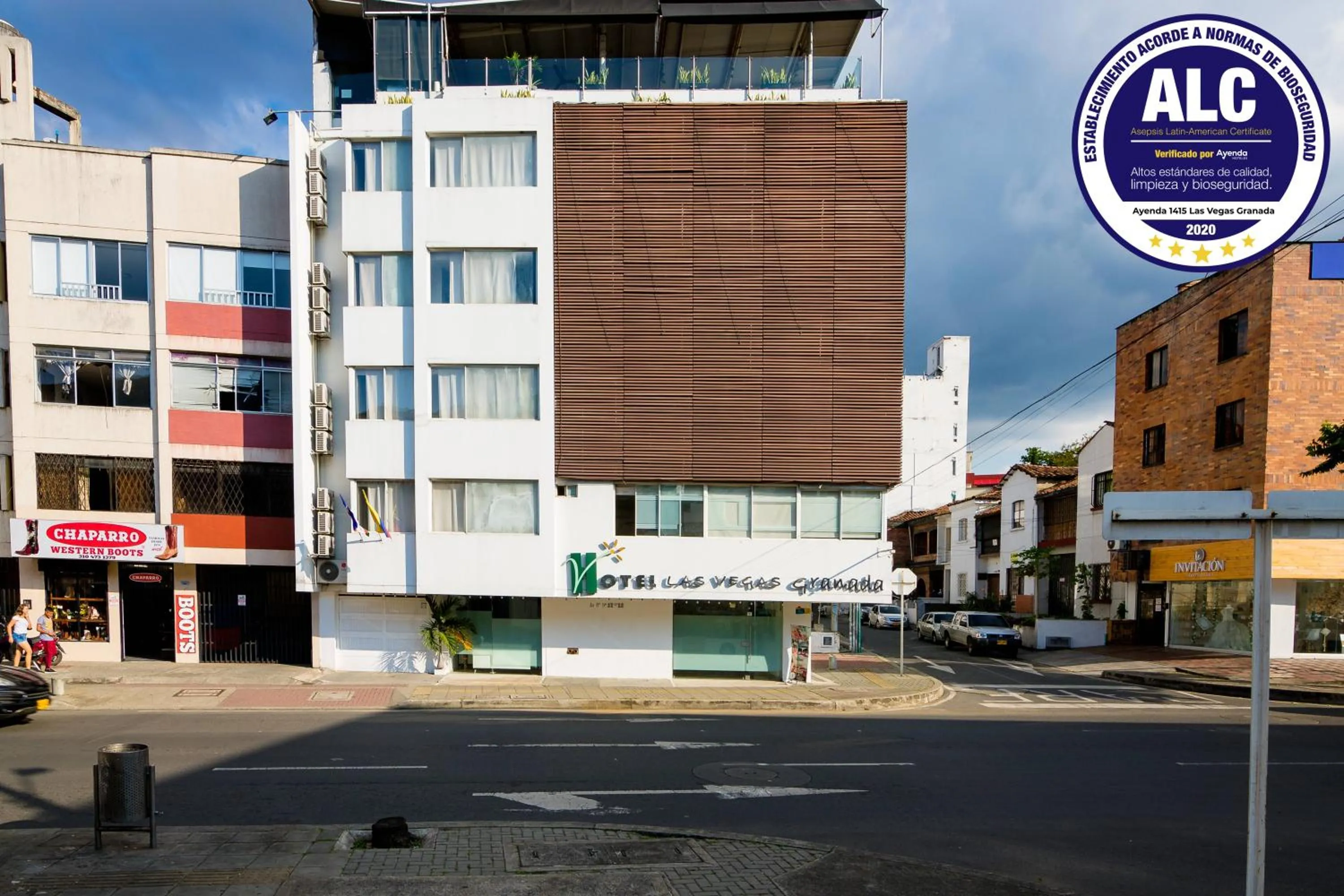 Property building in AW Hotel Ariston Las Vegas de Granada