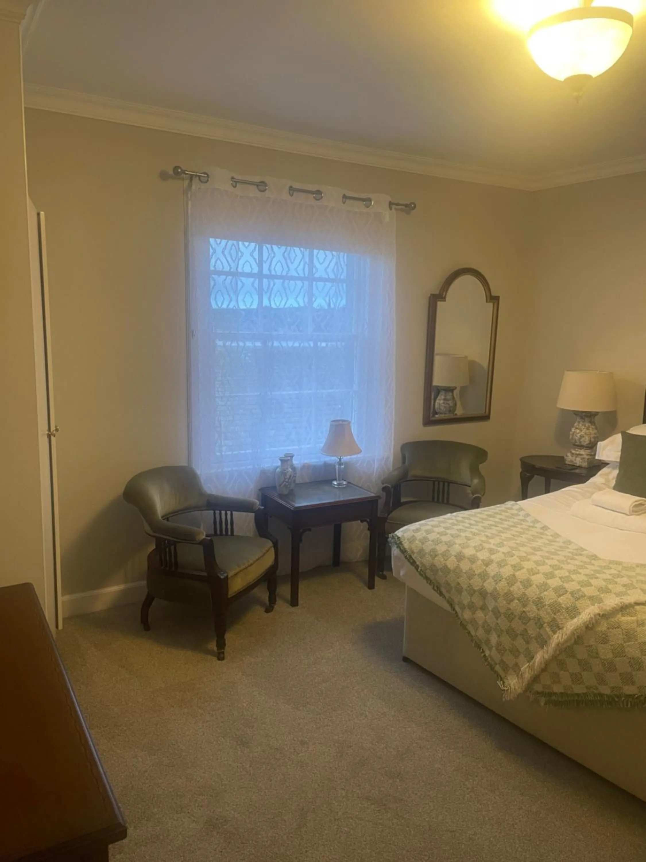 Bed in The Garret Hotel