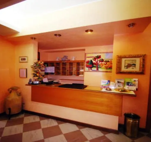 Lobby or reception in Albergo Roma