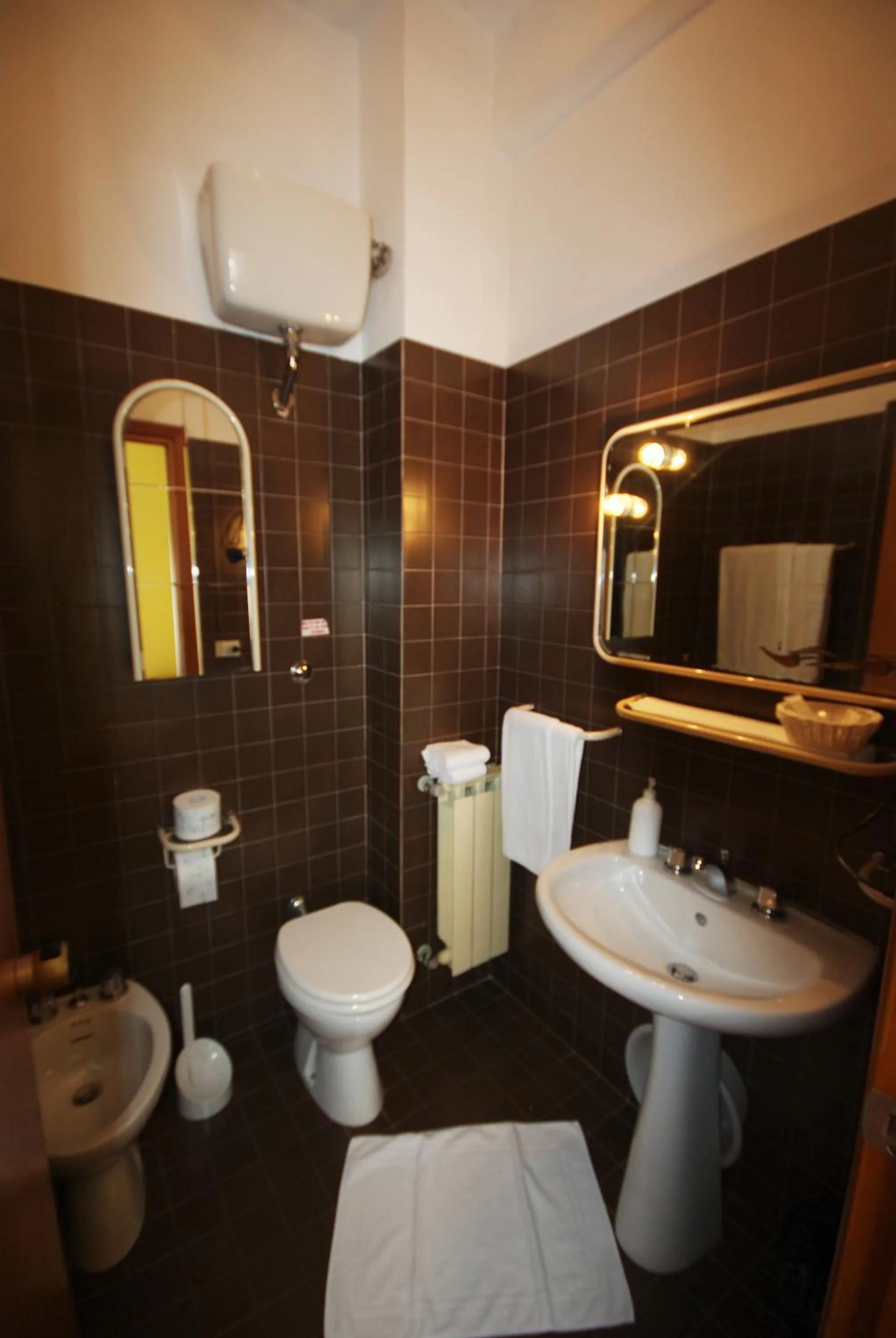 Bathroom in Albergo Roma