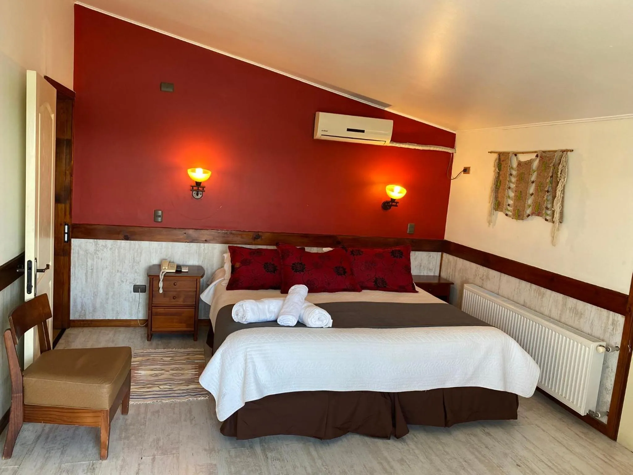 Bed in Hotel Encanto del Río