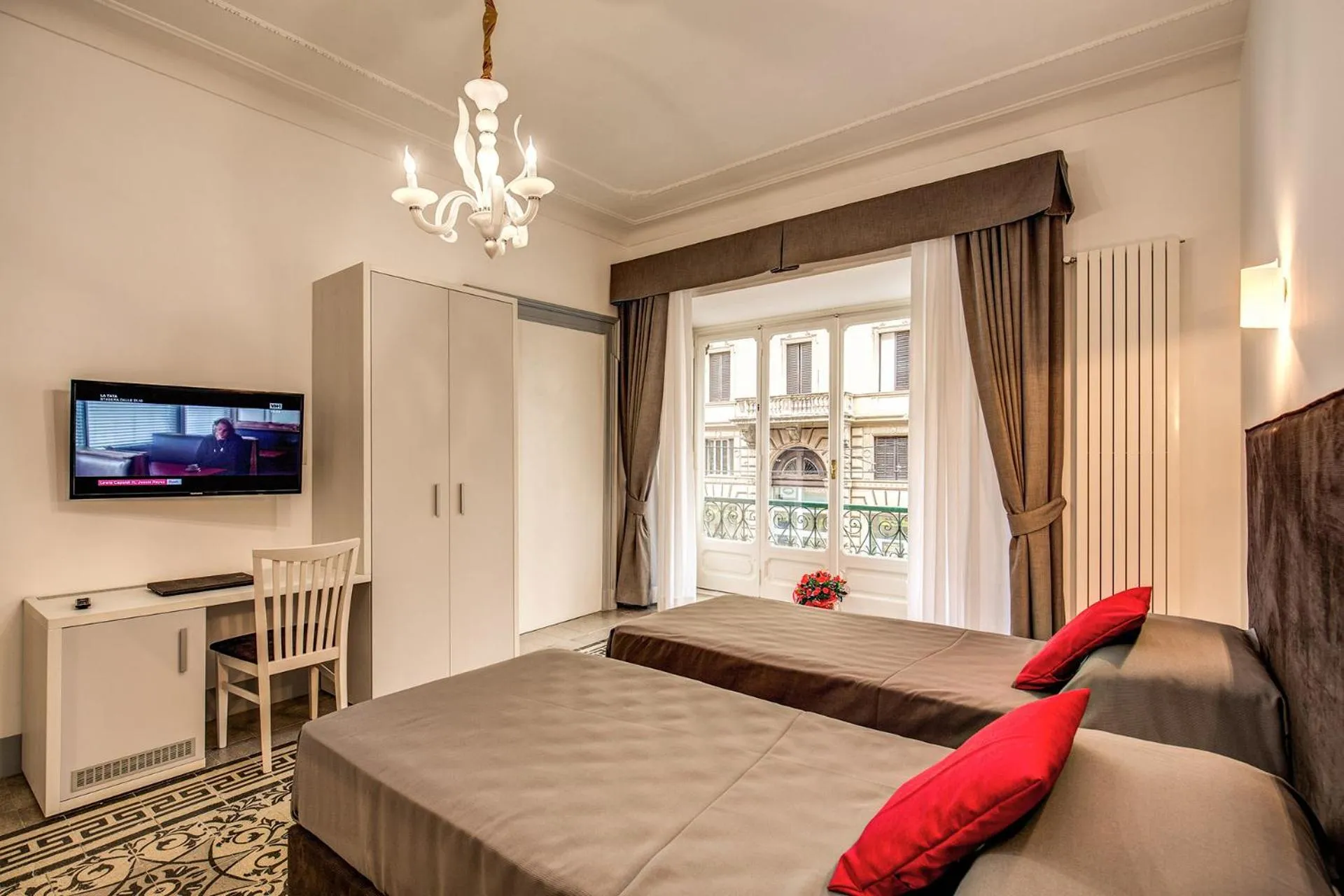 Photo of the whole room, Bed in Feronia Guest house