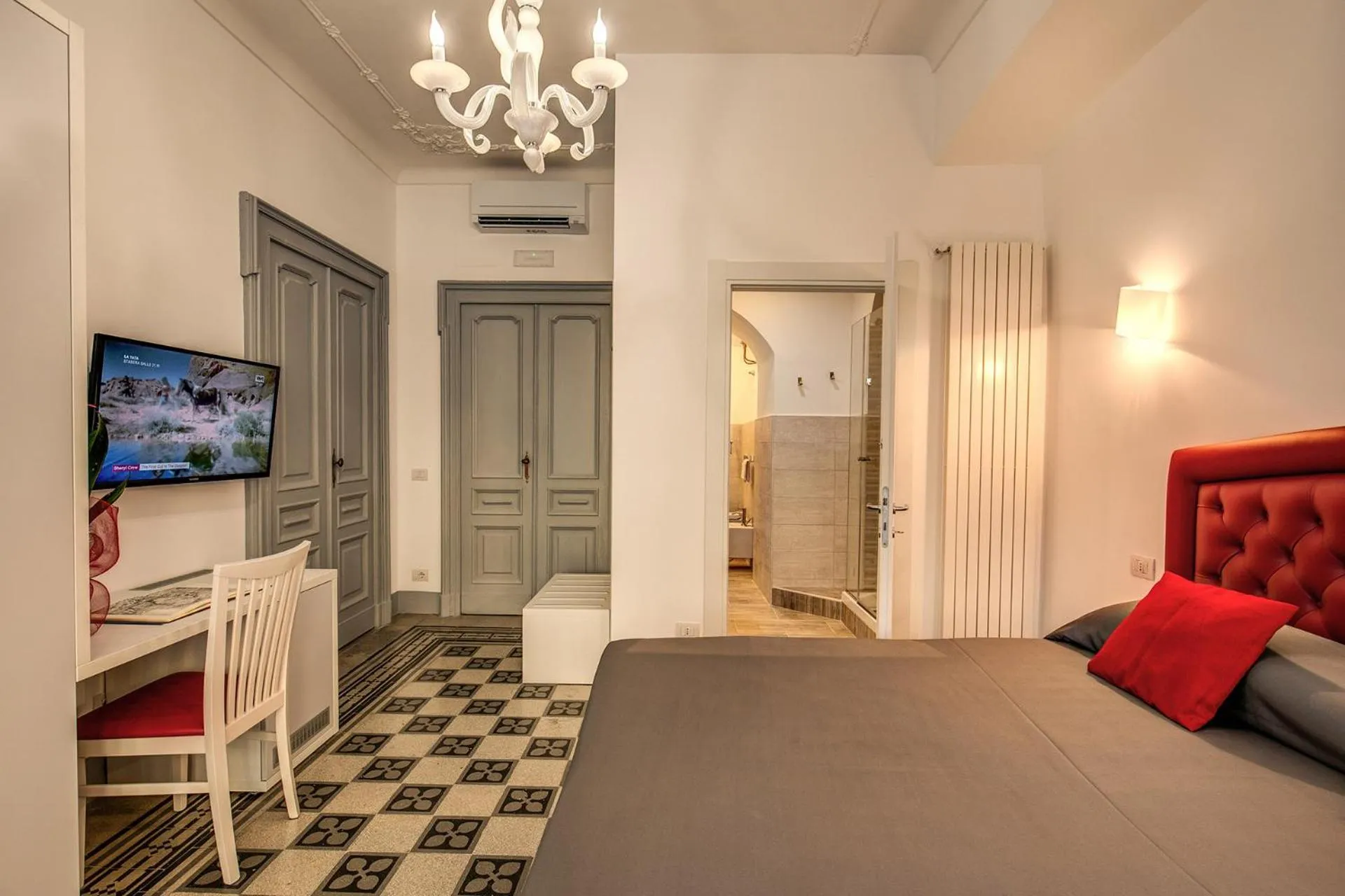 Bedroom, Bed in Feronia Guest house