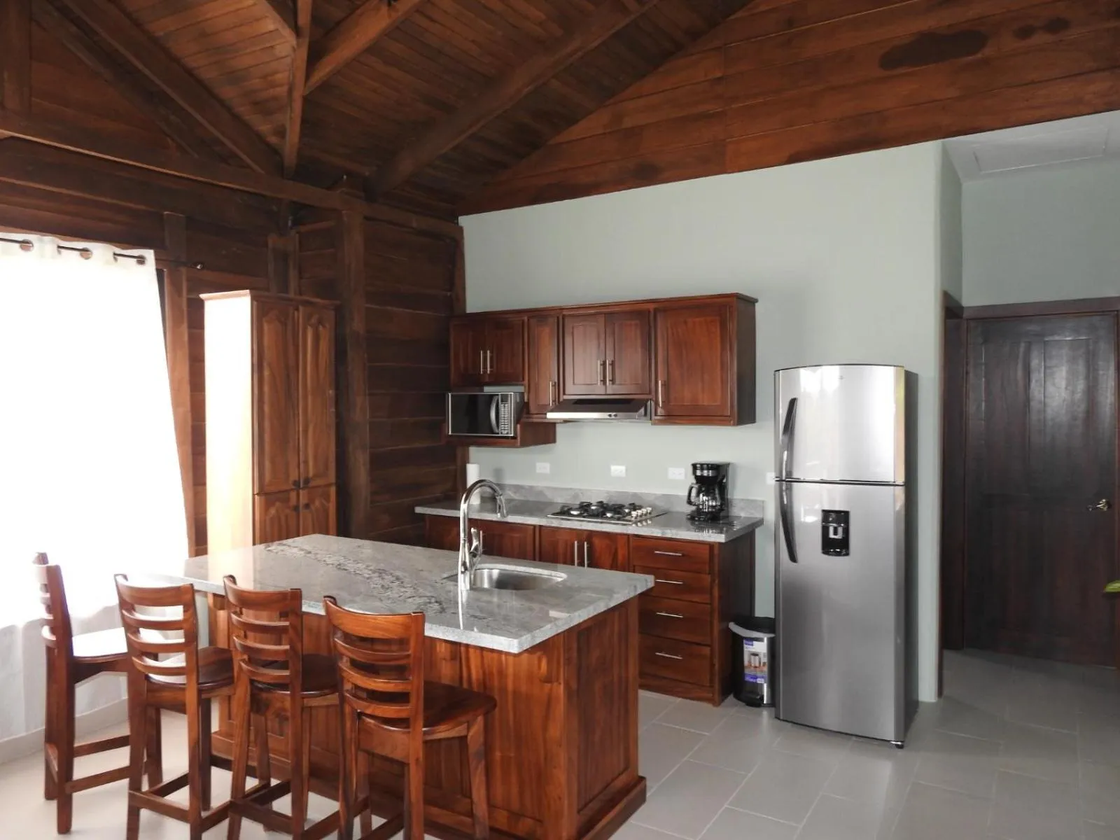 Kitchen or kitchenette in Hotel Campo Verde