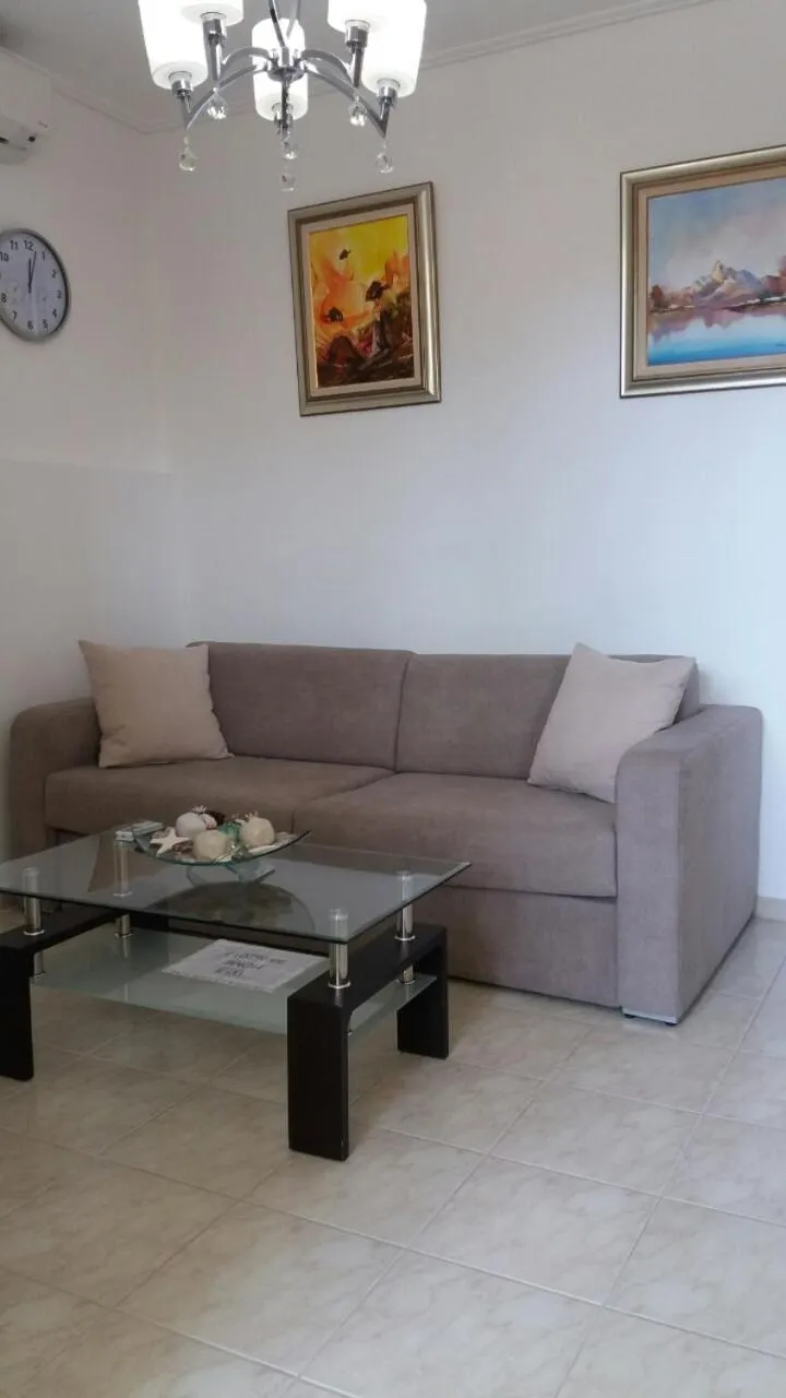 Living room in Keratea Apartment Athens Airport