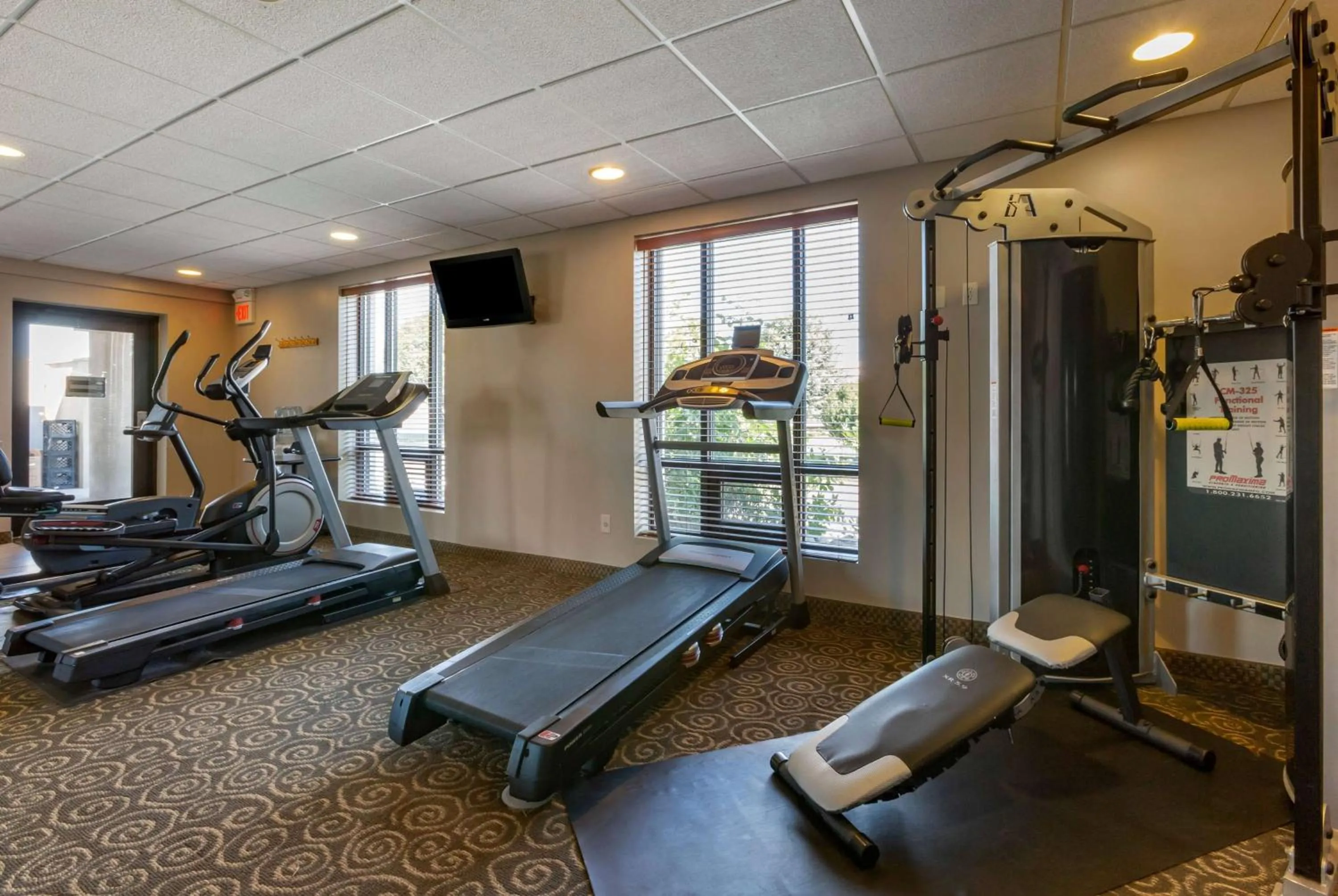 Fitness centre/facilities in Howard Johnson by Wyndham Billings