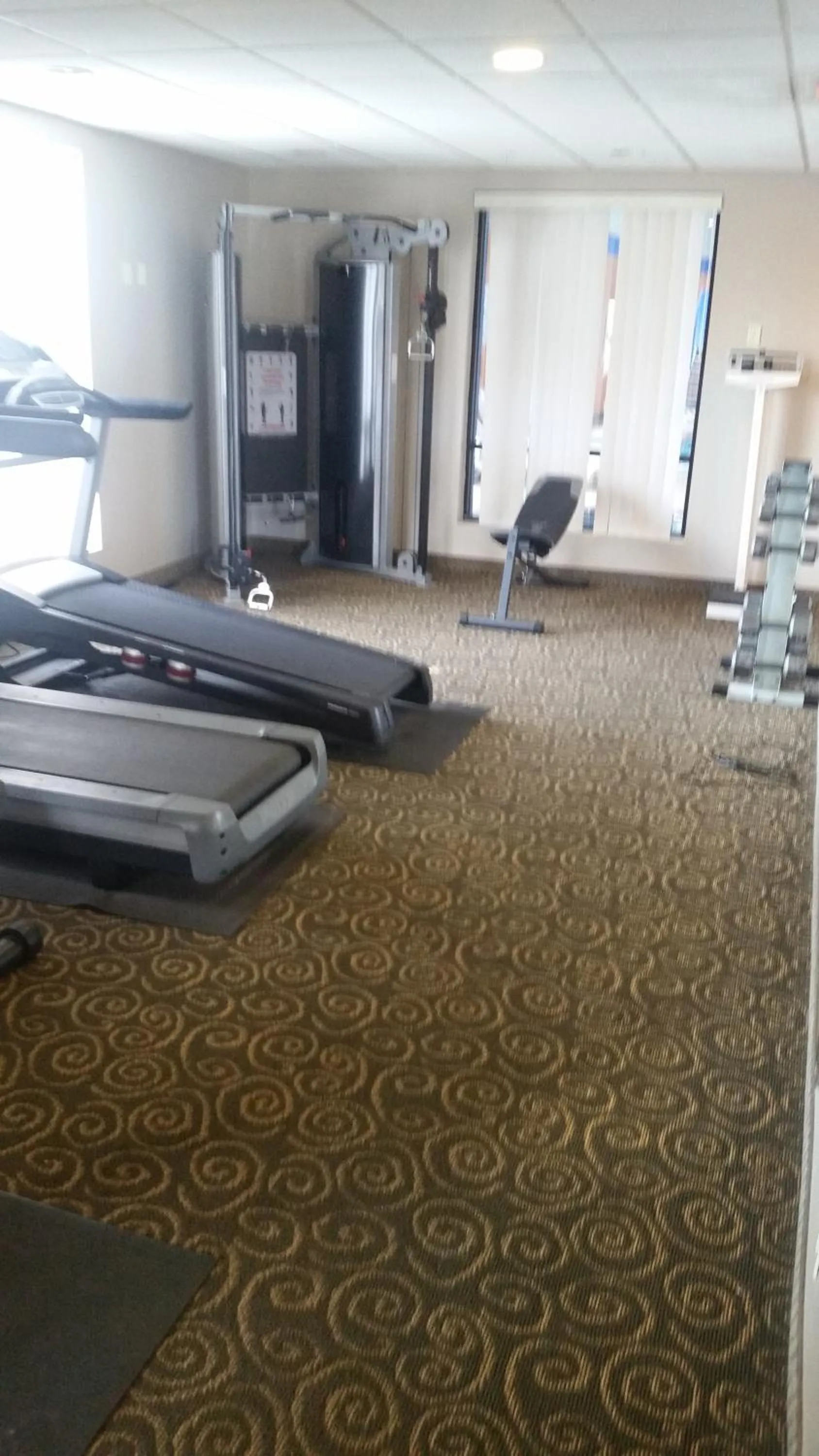 Fitness centre/facilities in Howard Johnson by Wyndham Billings