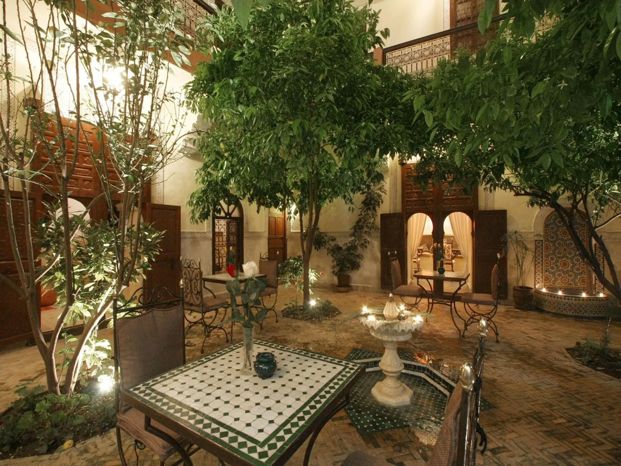 Patio in Riad Sidi Ayoub