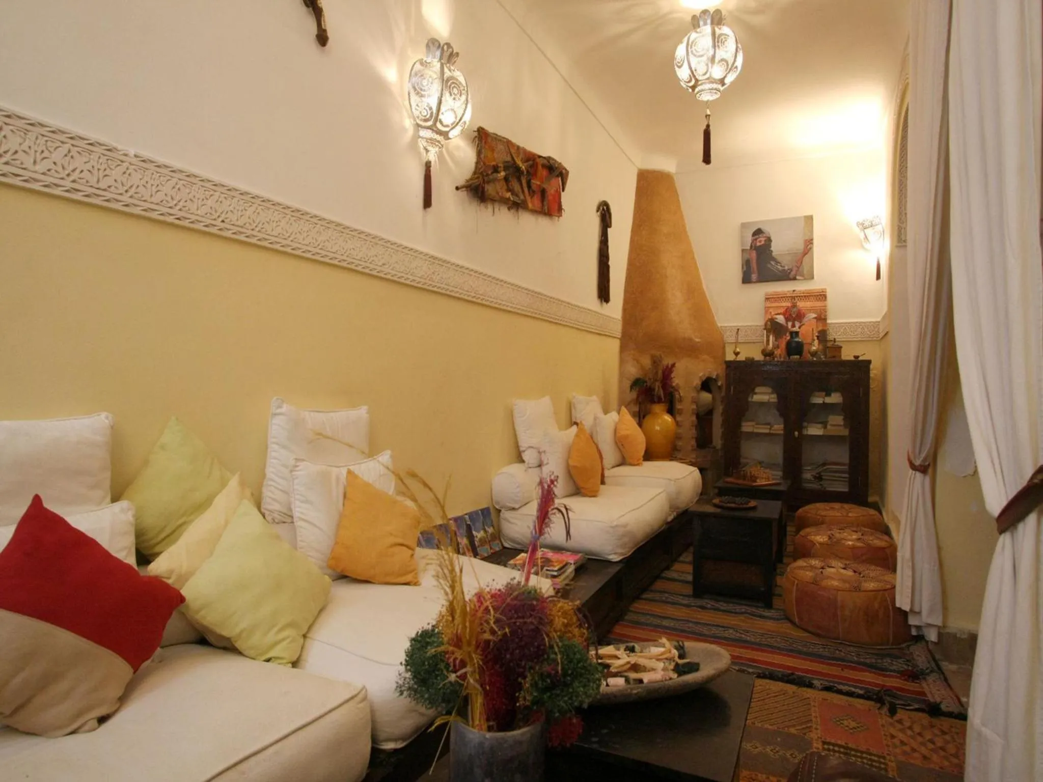 Living room in Riad Sidi Ayoub