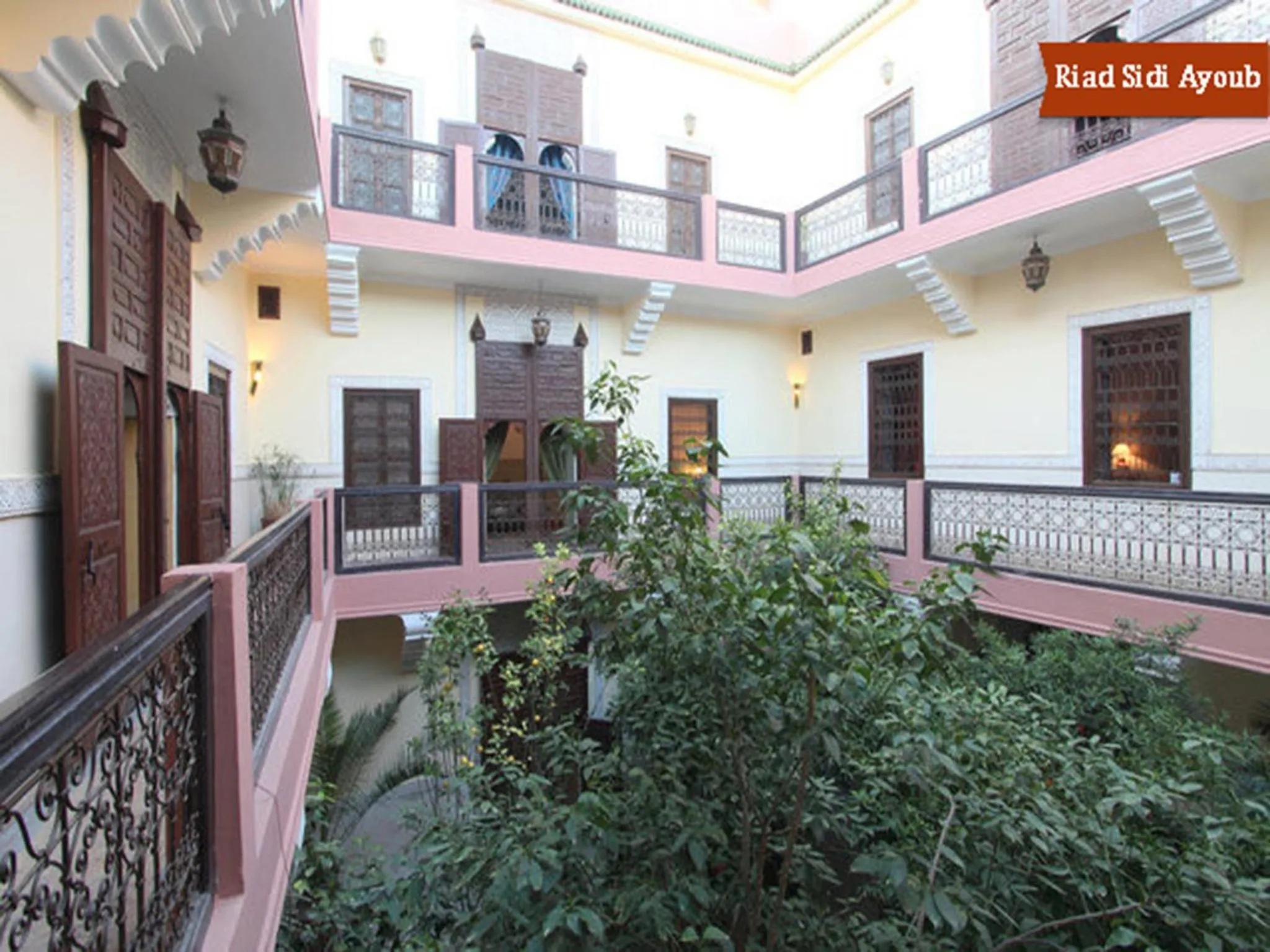 Balcony/Terrace in Riad Sidi Ayoub