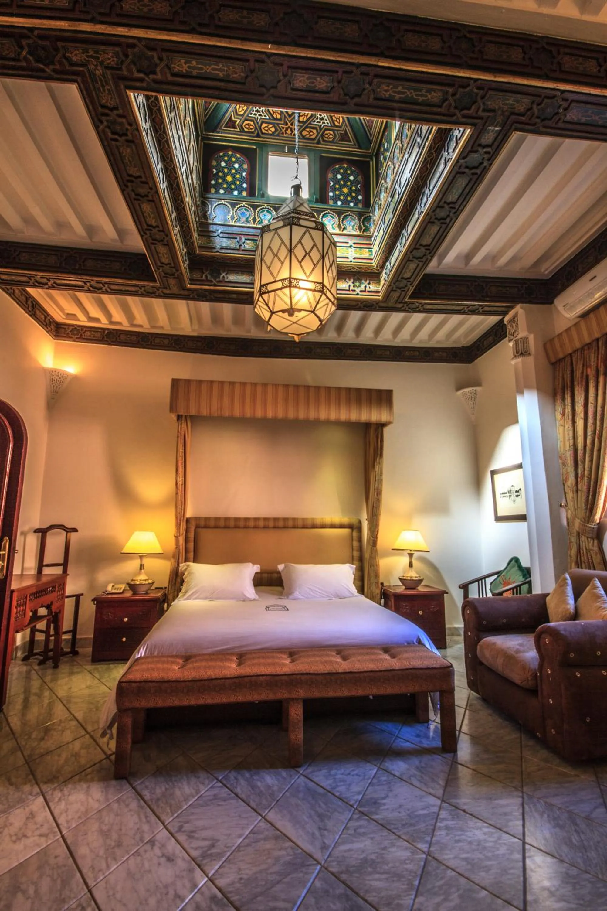 Bedroom, Bed in Palais Dar Donab