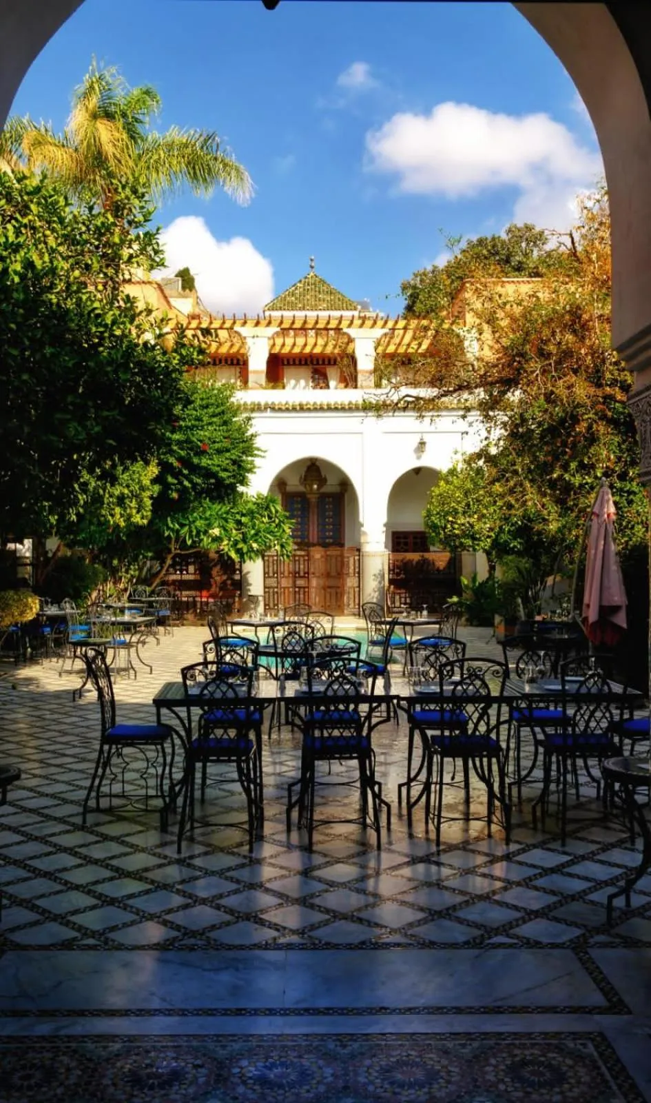 Patio in Palais Dar Donab