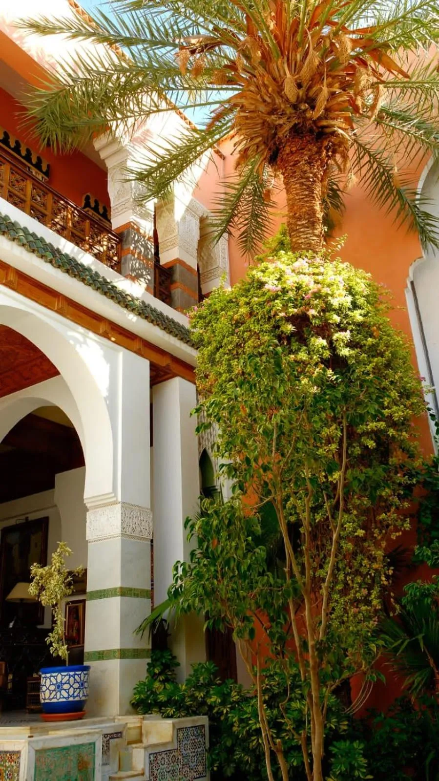 Facade/entrance in Palais Dar Donab