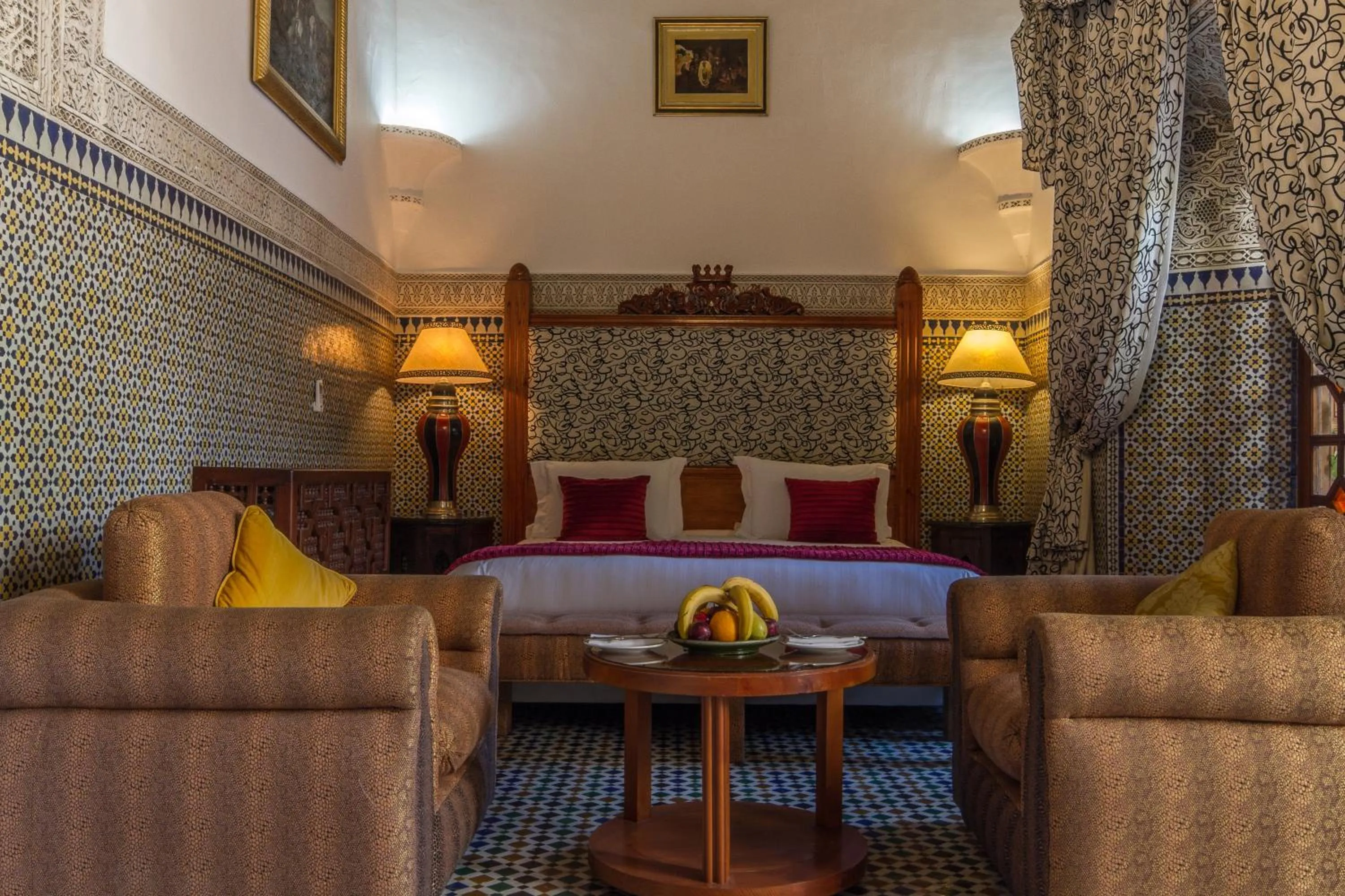 Bed in Palais Dar Donab