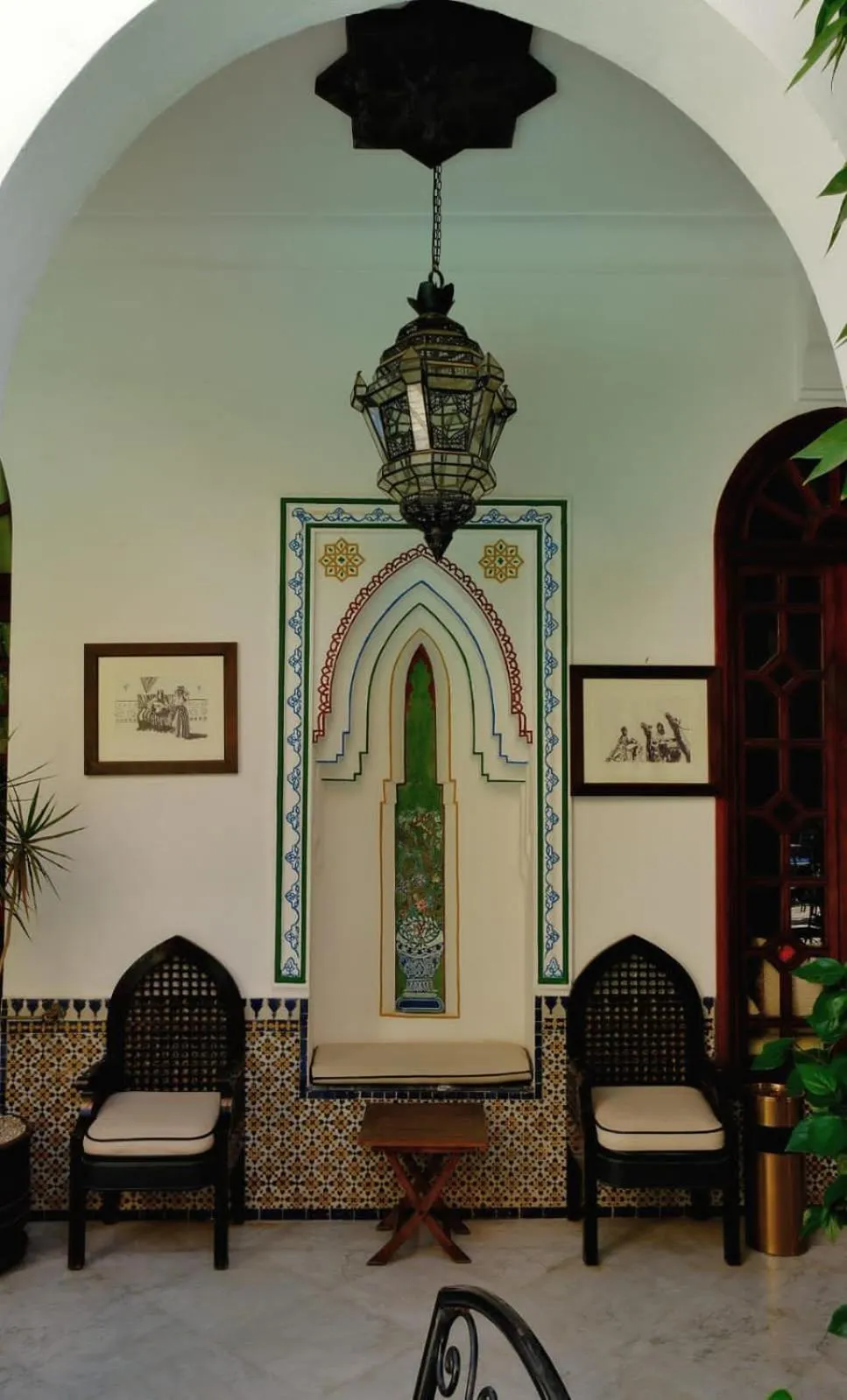 Dining area in Palais Dar Donab