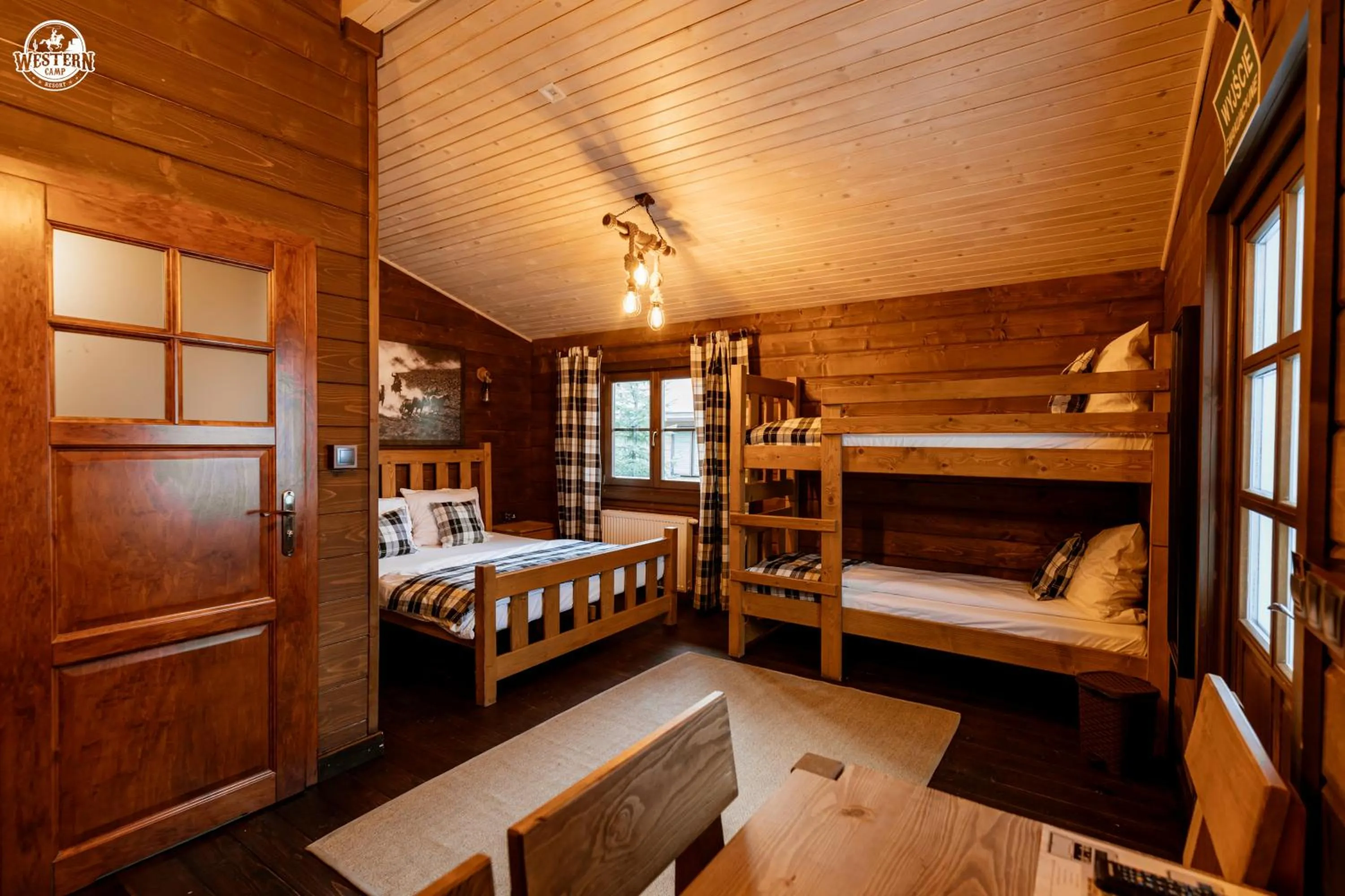 Bed in Western Camp Resort
