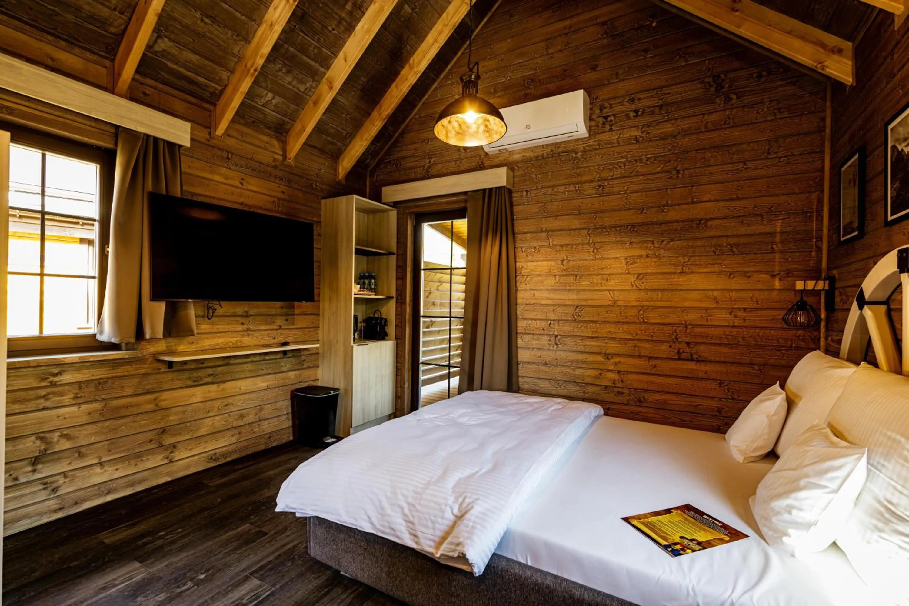 Bed in Western Camp Resort