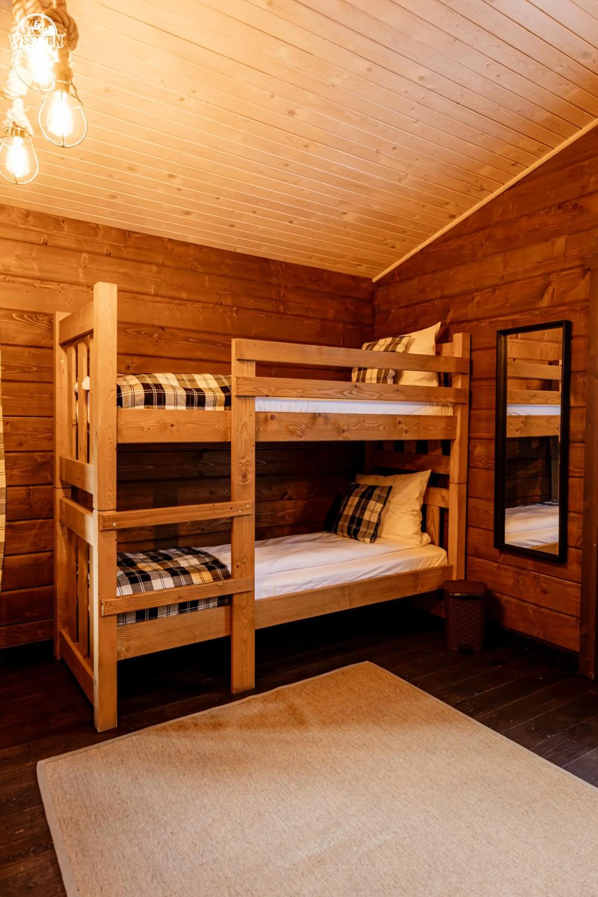 Bed in Western Camp Resort