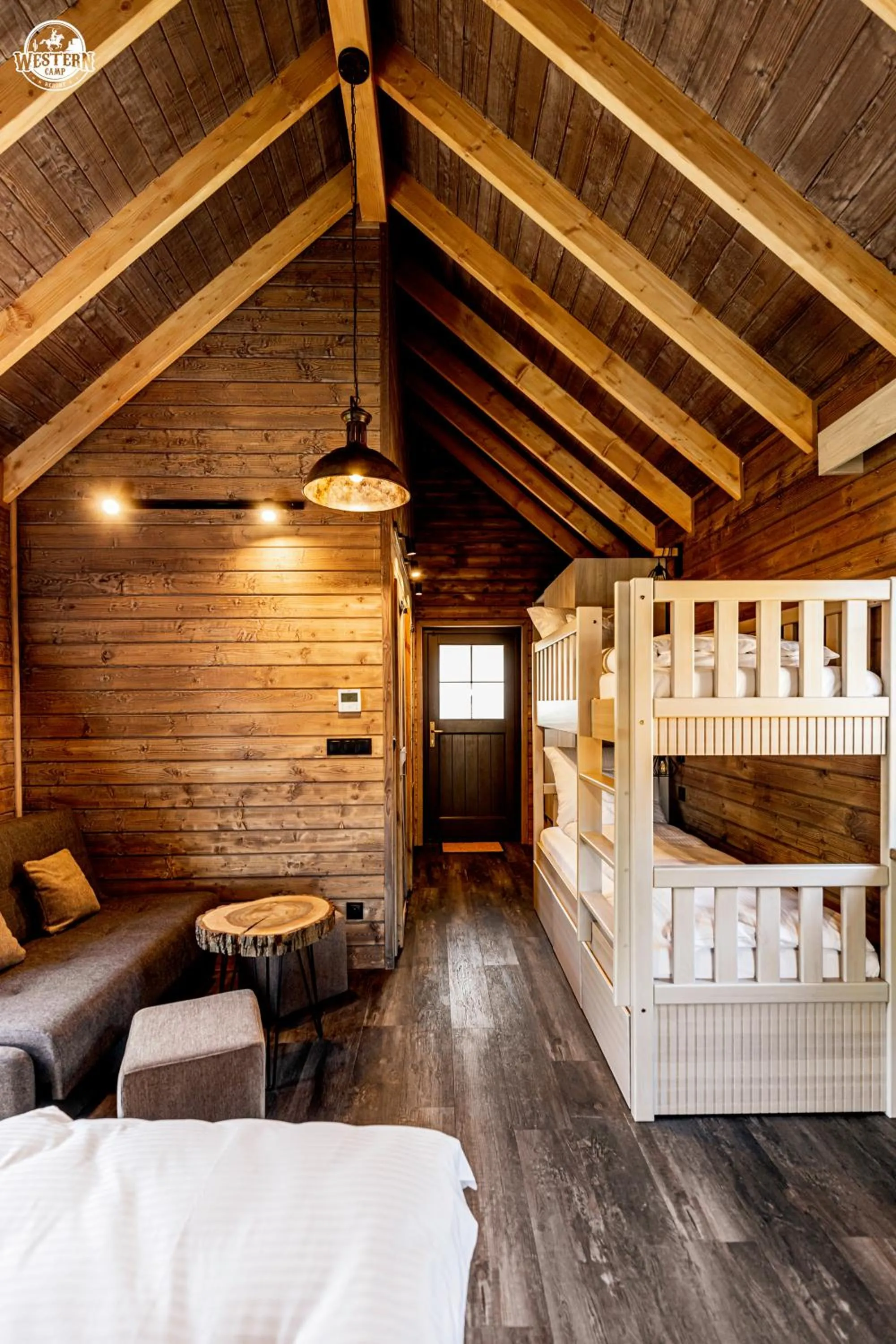 Bed in Western Camp Resort